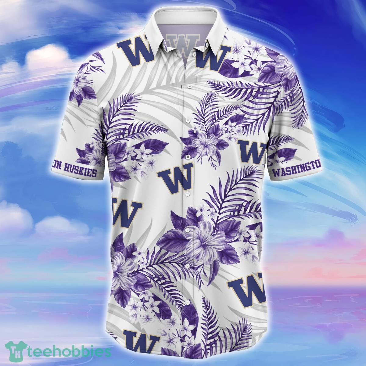 Washington Huskies Trending Hawaiian Shirt Gift For Real Fans Product Photo 2