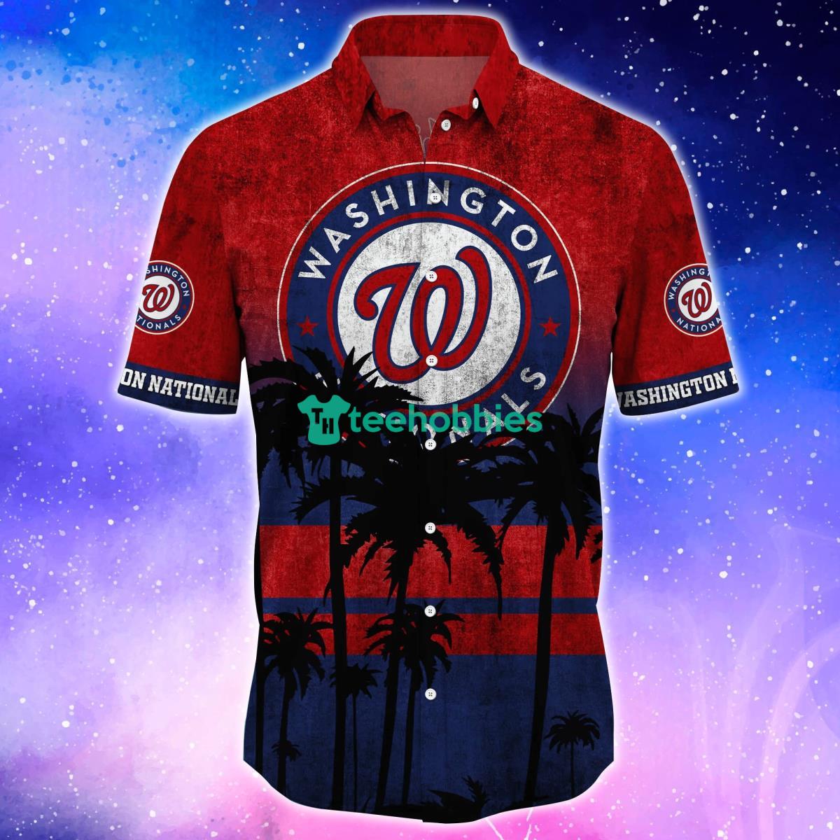 Washington Nationals MLB Trending Hawaiian Shirt And Shorts For Fans Product Photo 2