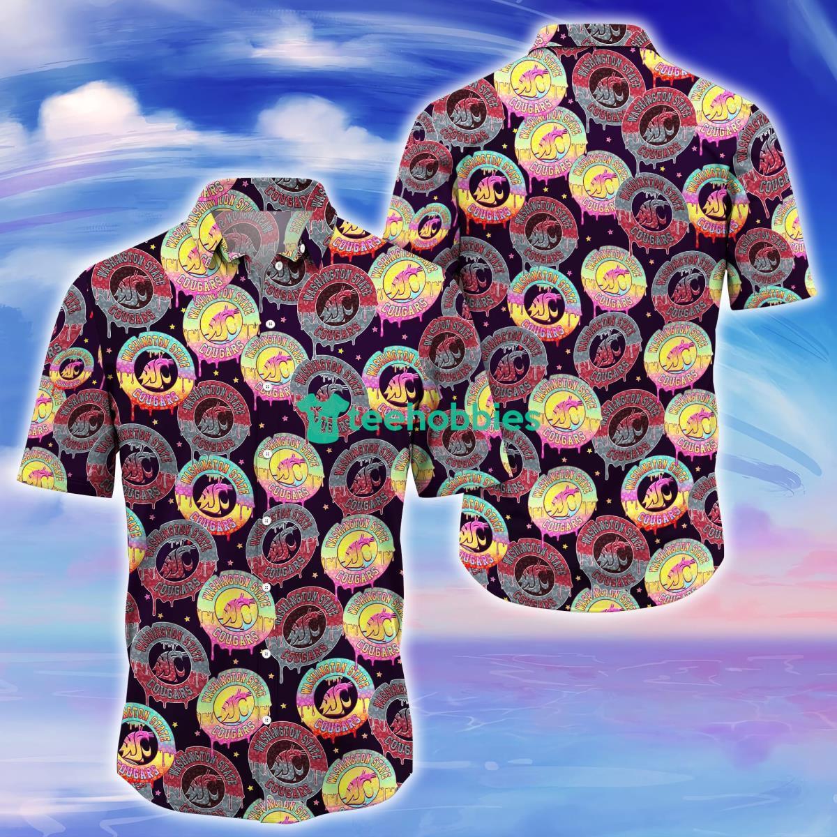 Washington State Cougars New Trending Hawaiian Shirt For Fans Product Photo 1