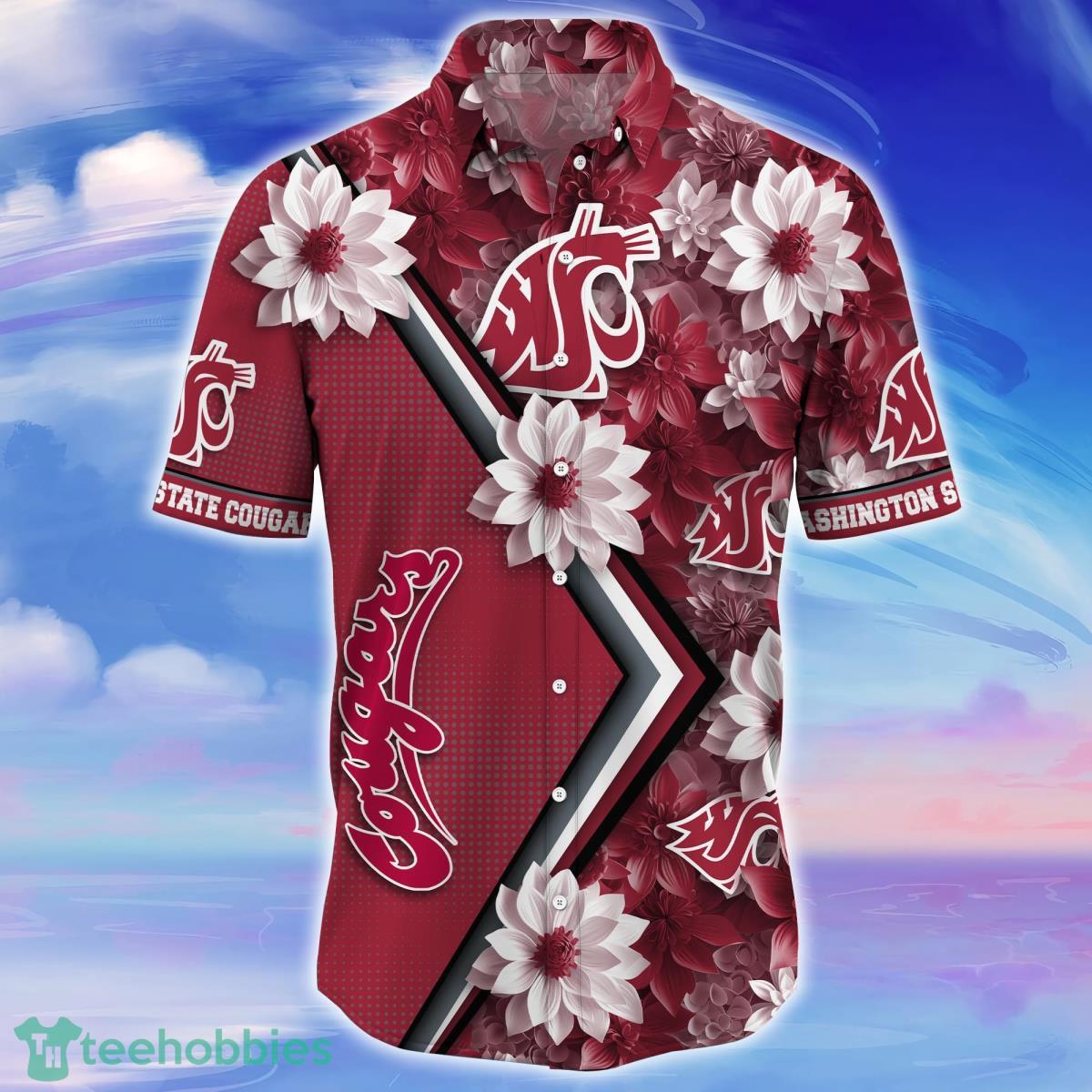 Washington State Cougars Trending Hawaiian Shirt Gift For Fans Product Photo 2