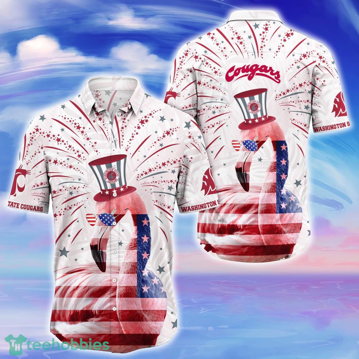 Washington State Cougars Trending Hawaiian Shirt Gift For Men Women Product Photo 1