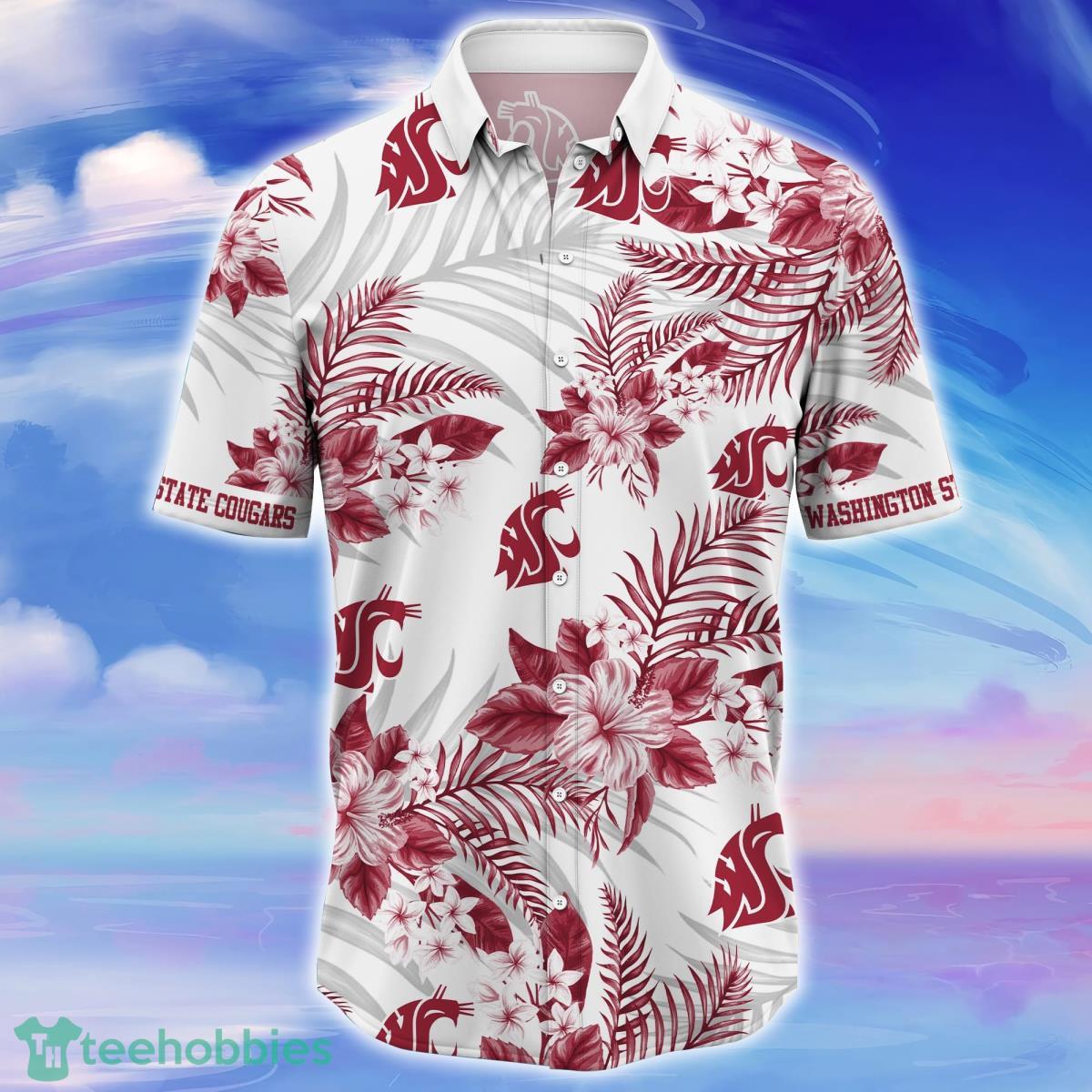 Washington State Cougars Trending Hawaiian Shirt Gift For Real Fans Product Photo 2