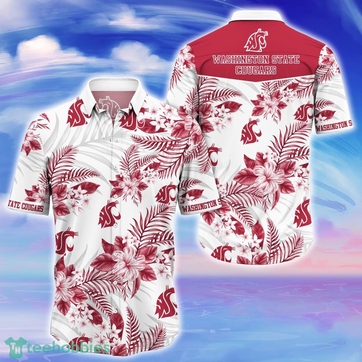 Washington State Cougars Trending Hawaiian Shirt Gift For Real Fans Product Photo 1