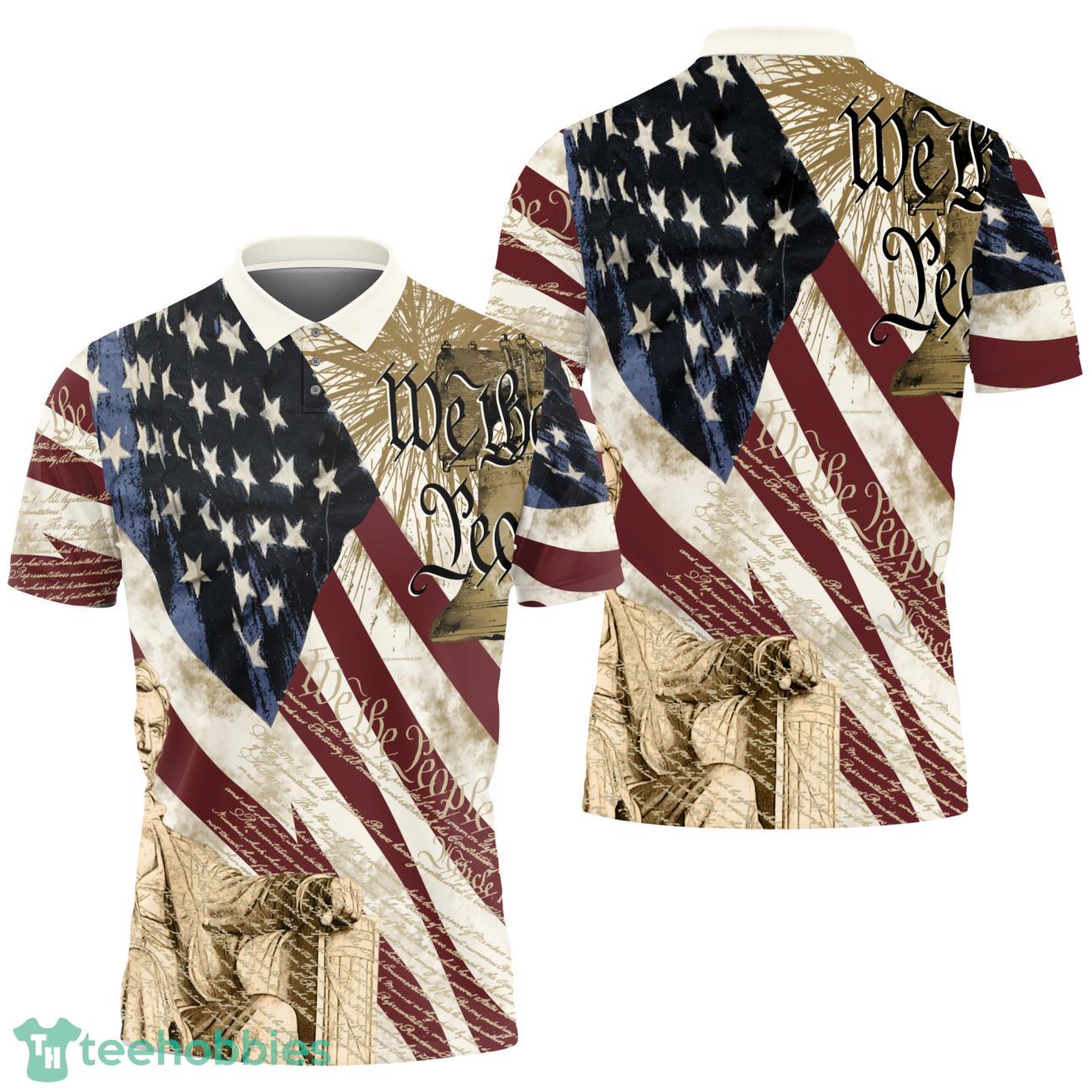 We The People Patriotic Polo Shirt Product Photo 1