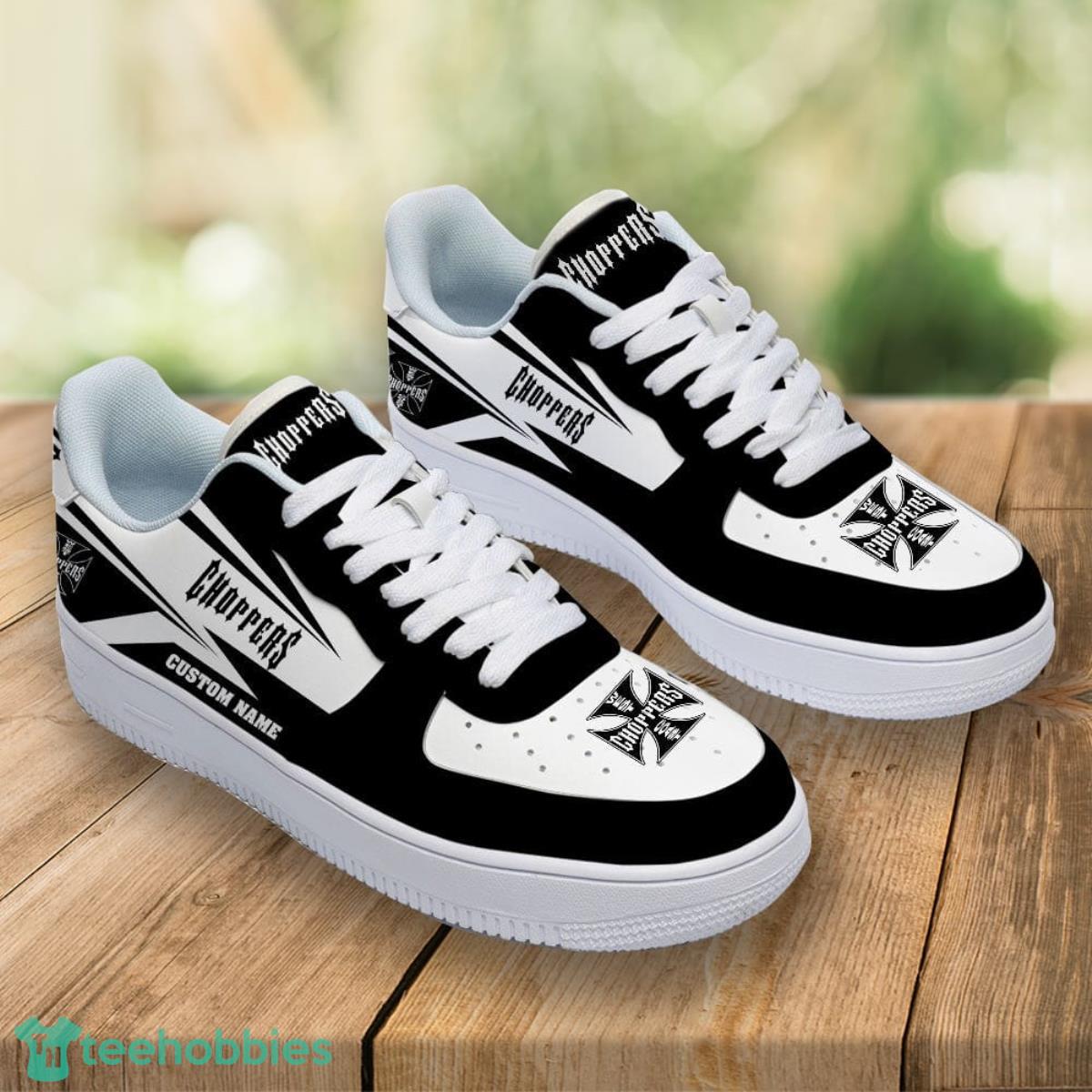 West Coast Choppers Custom Name Air Force Shoes Sport Sneakers For Men Women Product Photo 2