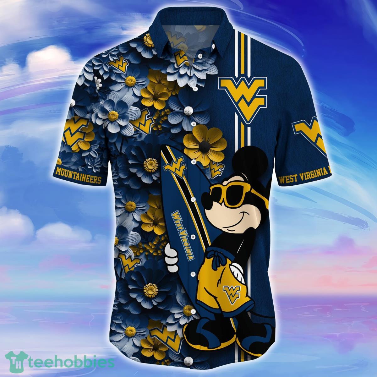 West Virginia Mountaineers Trending Hawaiian Shirt Best Gift For Fans Product Photo 2