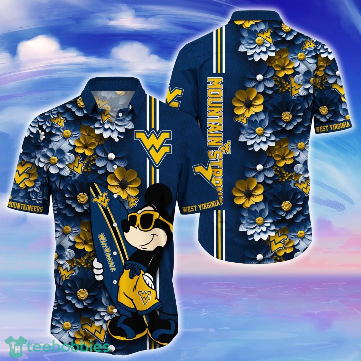West Virginia Mountaineers Trending Hawaiian Shirt Best Gift For Fans Product Photo 1