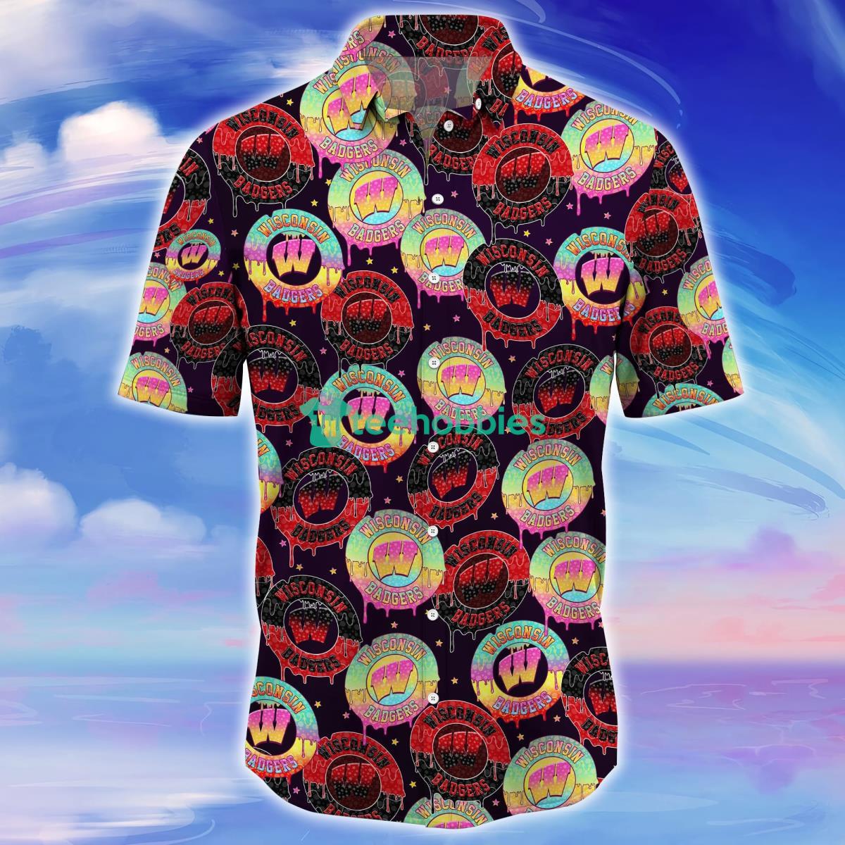 Wisconsin Badgers Trending Hawaiian Shirt For Fans Product Photo 2