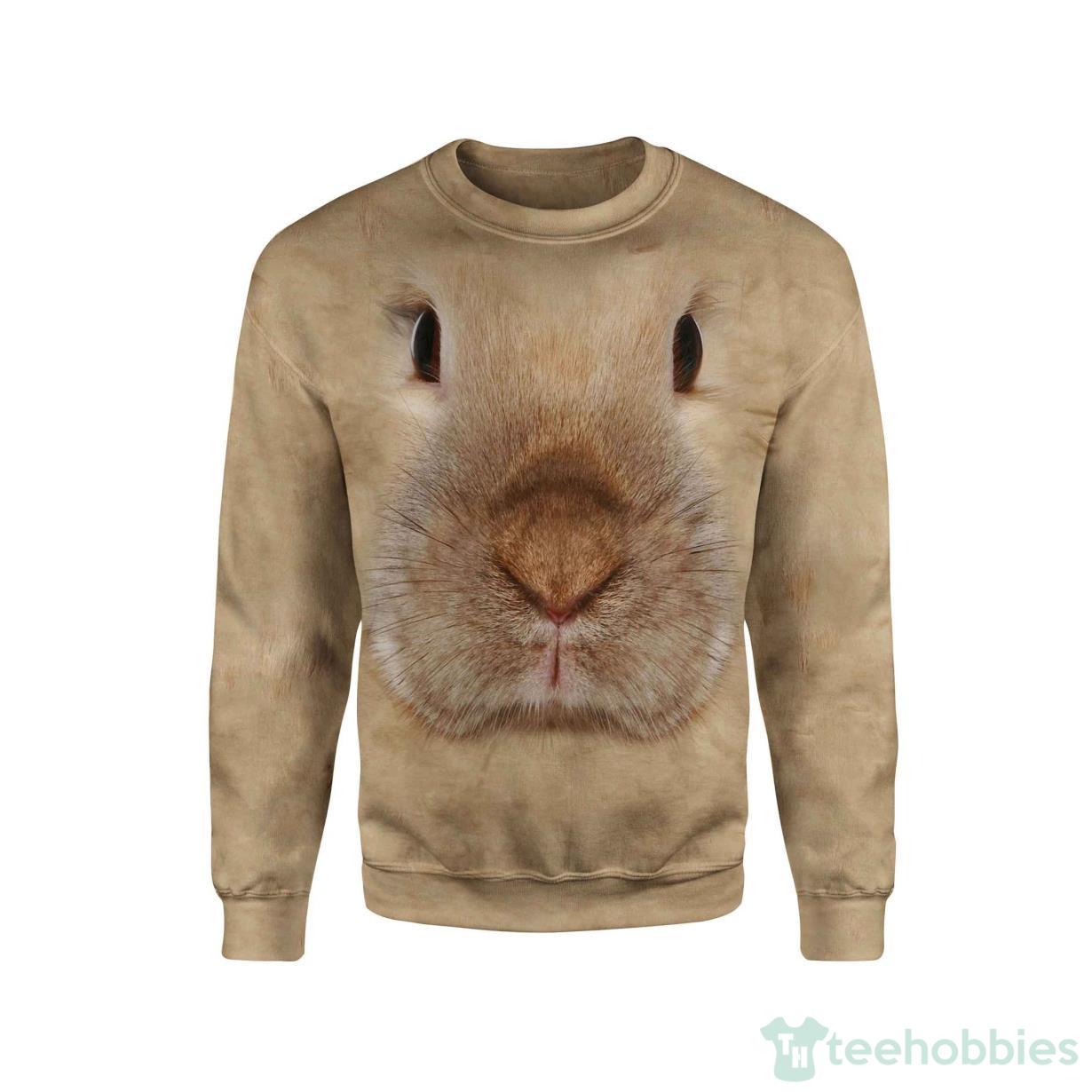 3D All Over Printed Rabbit Christmas Sweater Product Photo 1 3D All Over Printed Rabbit Christmas Sweater Product Photo 1