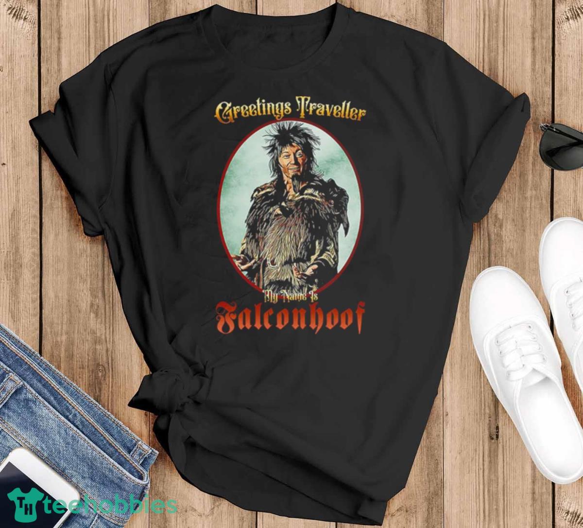 Adventure Call   Falconhoof T Shirt - Black T-Shirt
