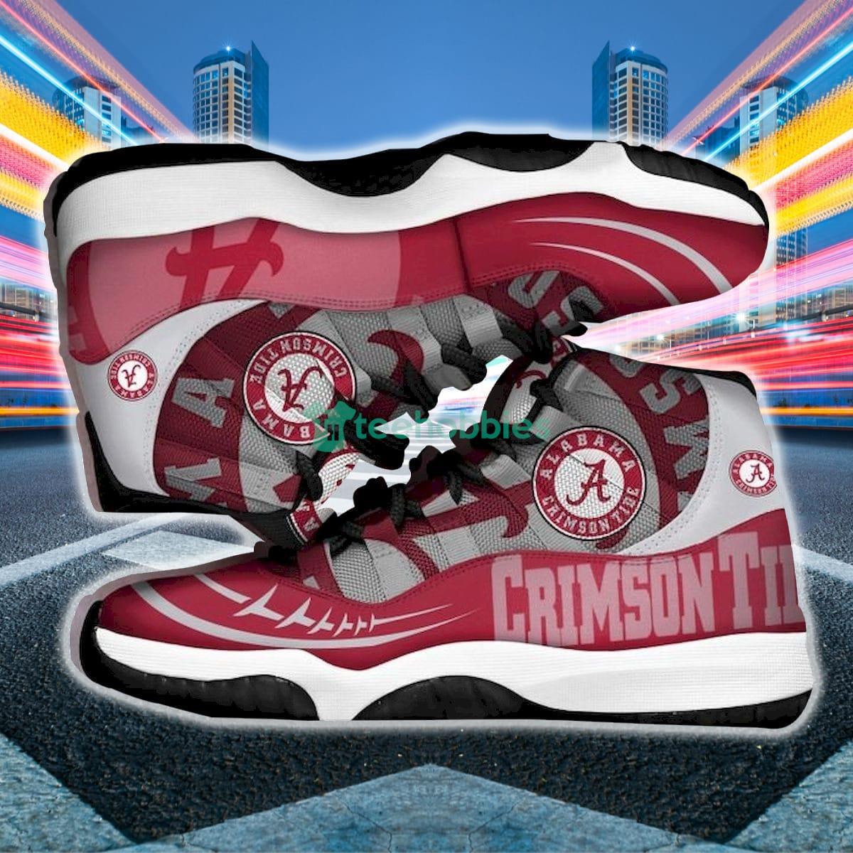 Alabama Crimson Tide Impressive Design Air Jordan 11 Shoes For Fans Product Photo 2