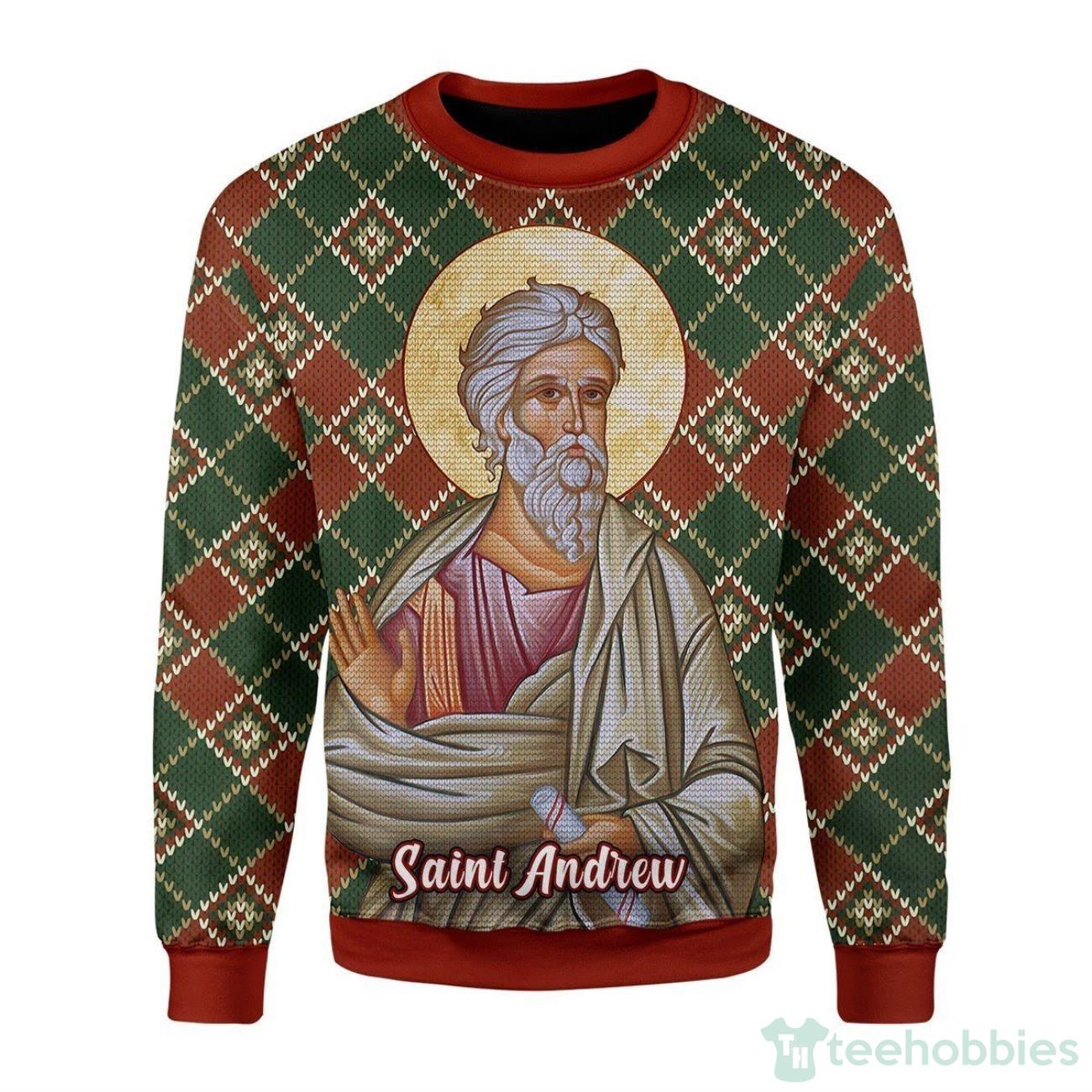 Andrew The Apostle Ugly Sweater For Christmas Product Photo 1