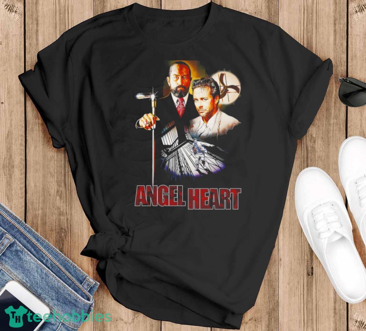 Angel Heart Poster T Shirt - Black T-Shirt