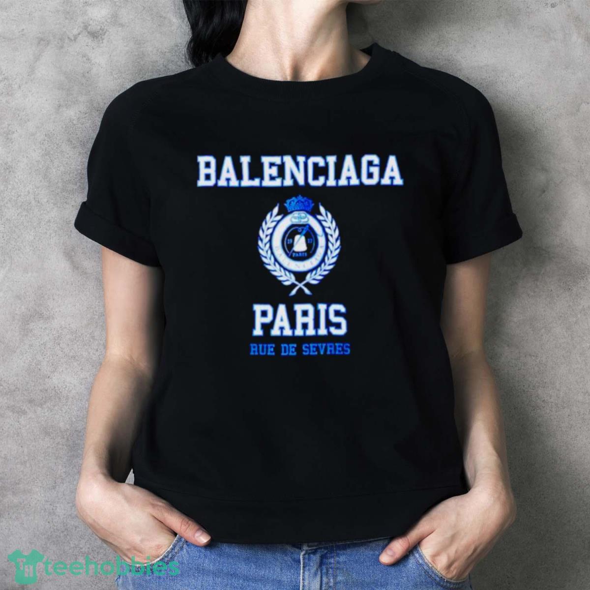 Balenciaga Paris Rue De Sevres Shirt - Ladies T-Shirt