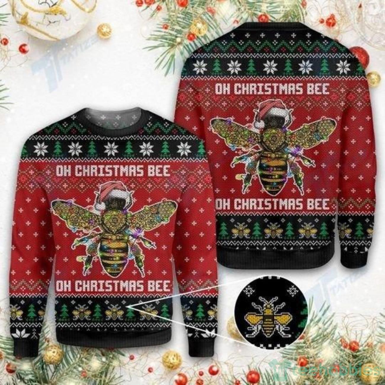 Bee Ugly Sweater For Christmas Product Photo 1