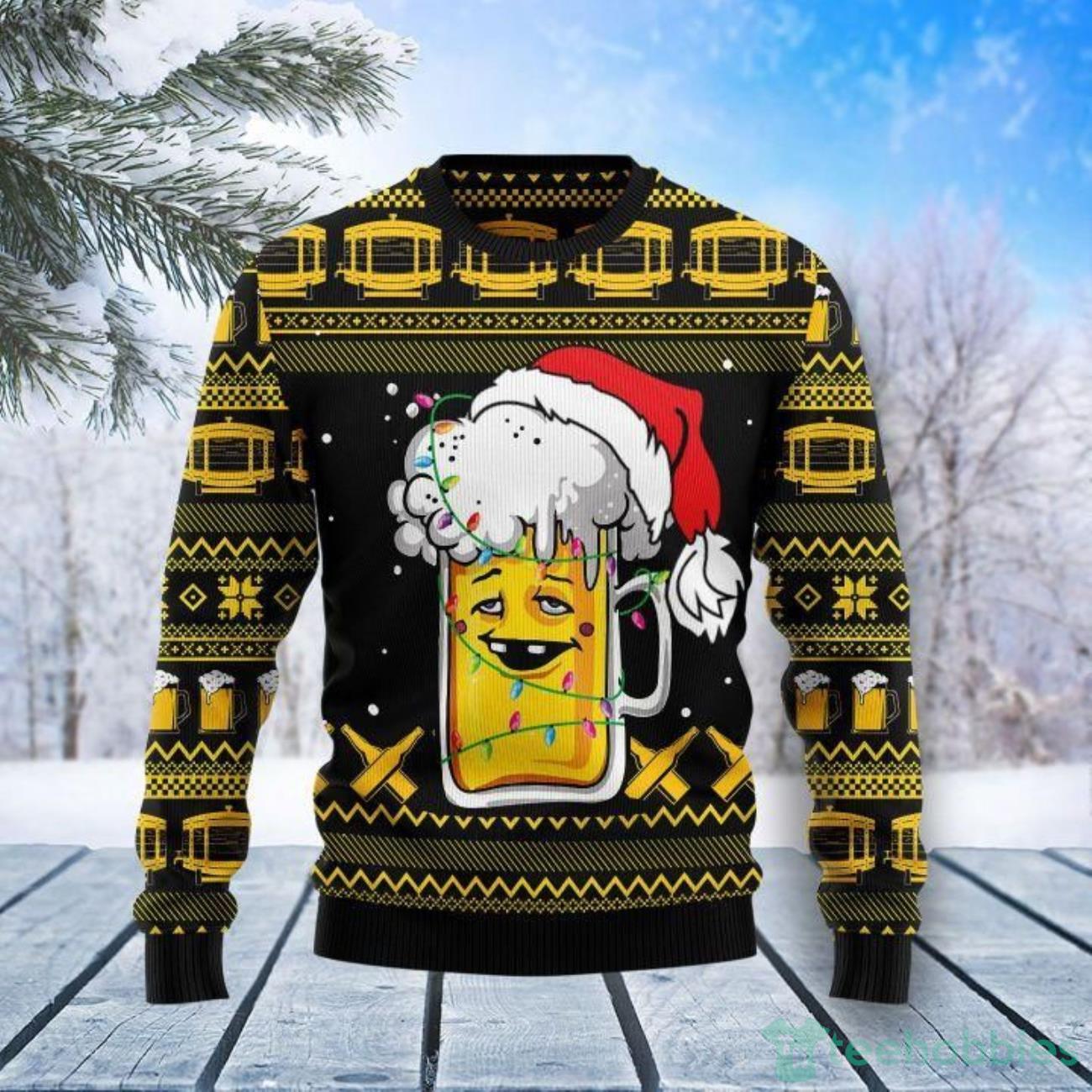 Beer Ugly Sweater For Christmas Product Photo 1
