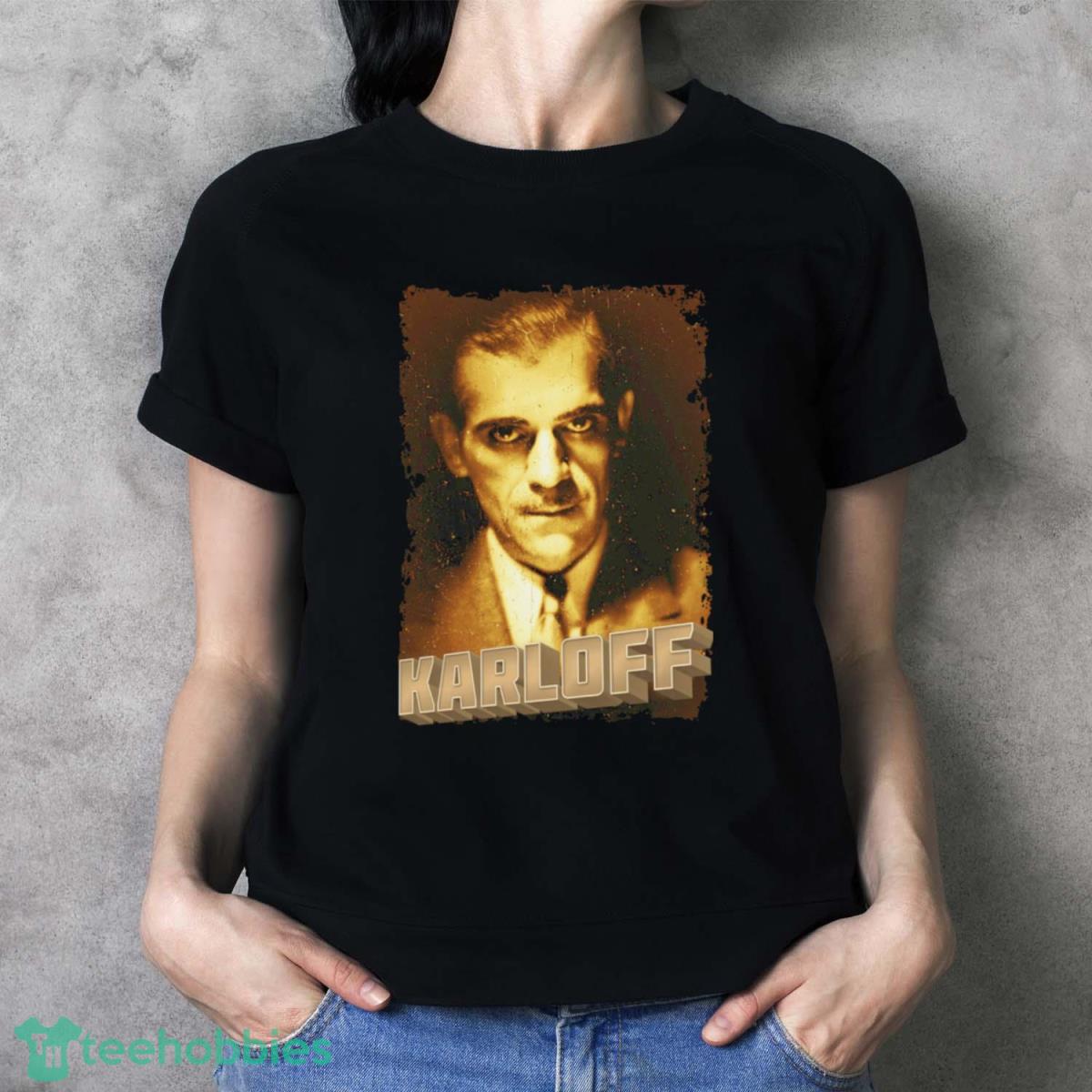 Boris Karloff T Shirt - Ladies T-Shirt