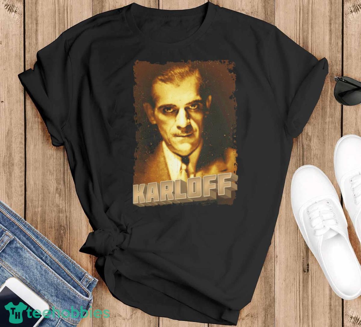 Boris Karloff T Shirt - Black T-Shirt