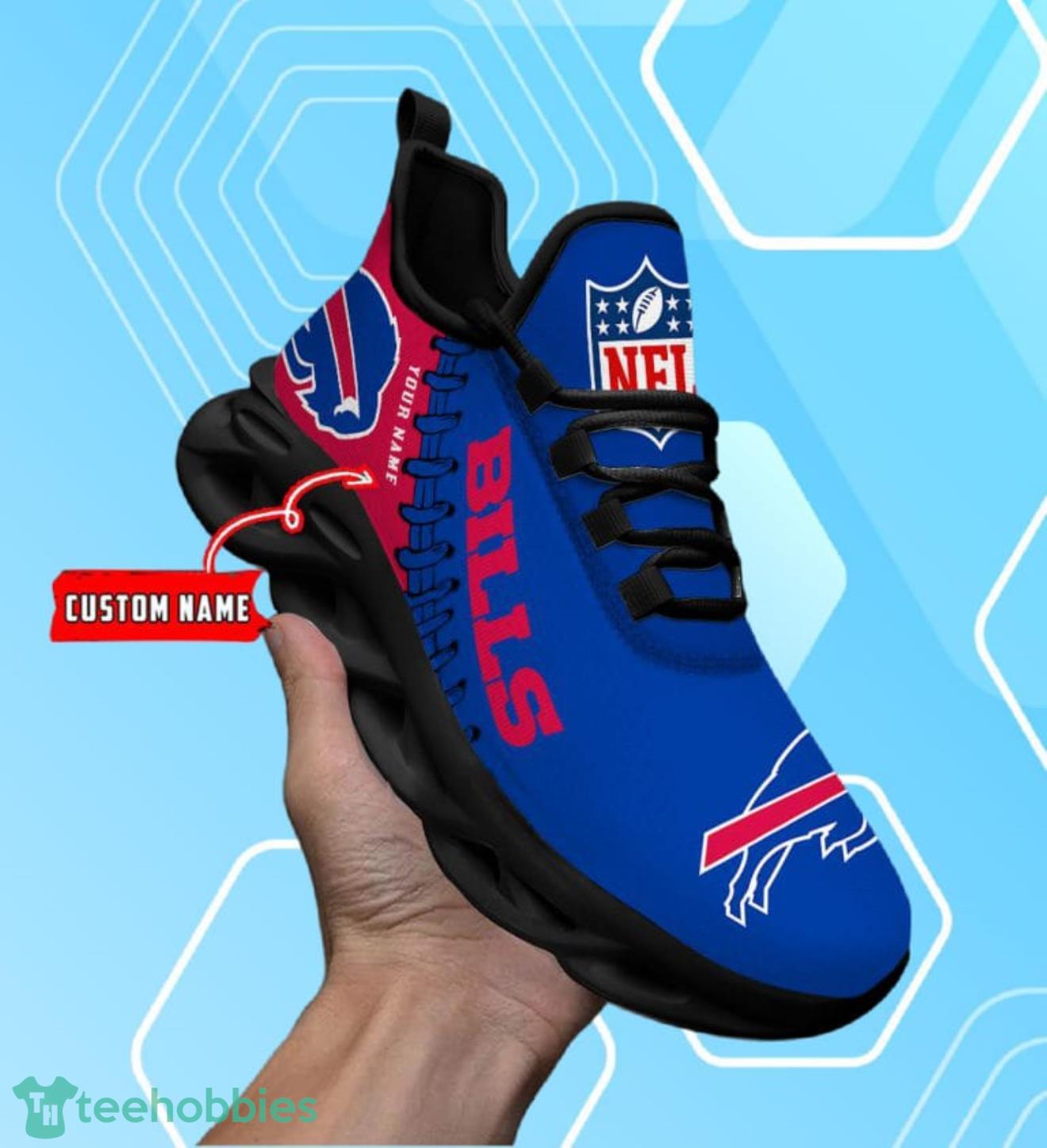 Buffalo Bills NFL Maxsoul Shoes Custom Name For True Fans