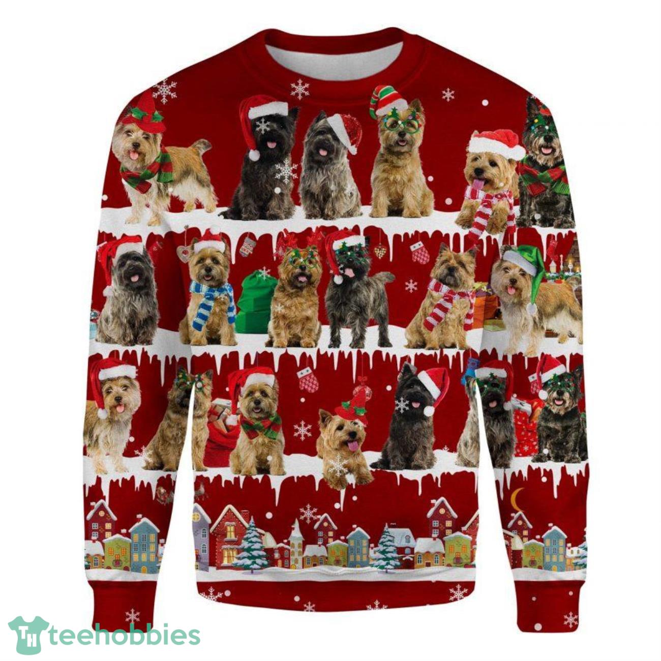 Cairn Terrier Sweater Cute Christmas Sweater Special Christmas Gift For Him Dog Owners Product Photo 2