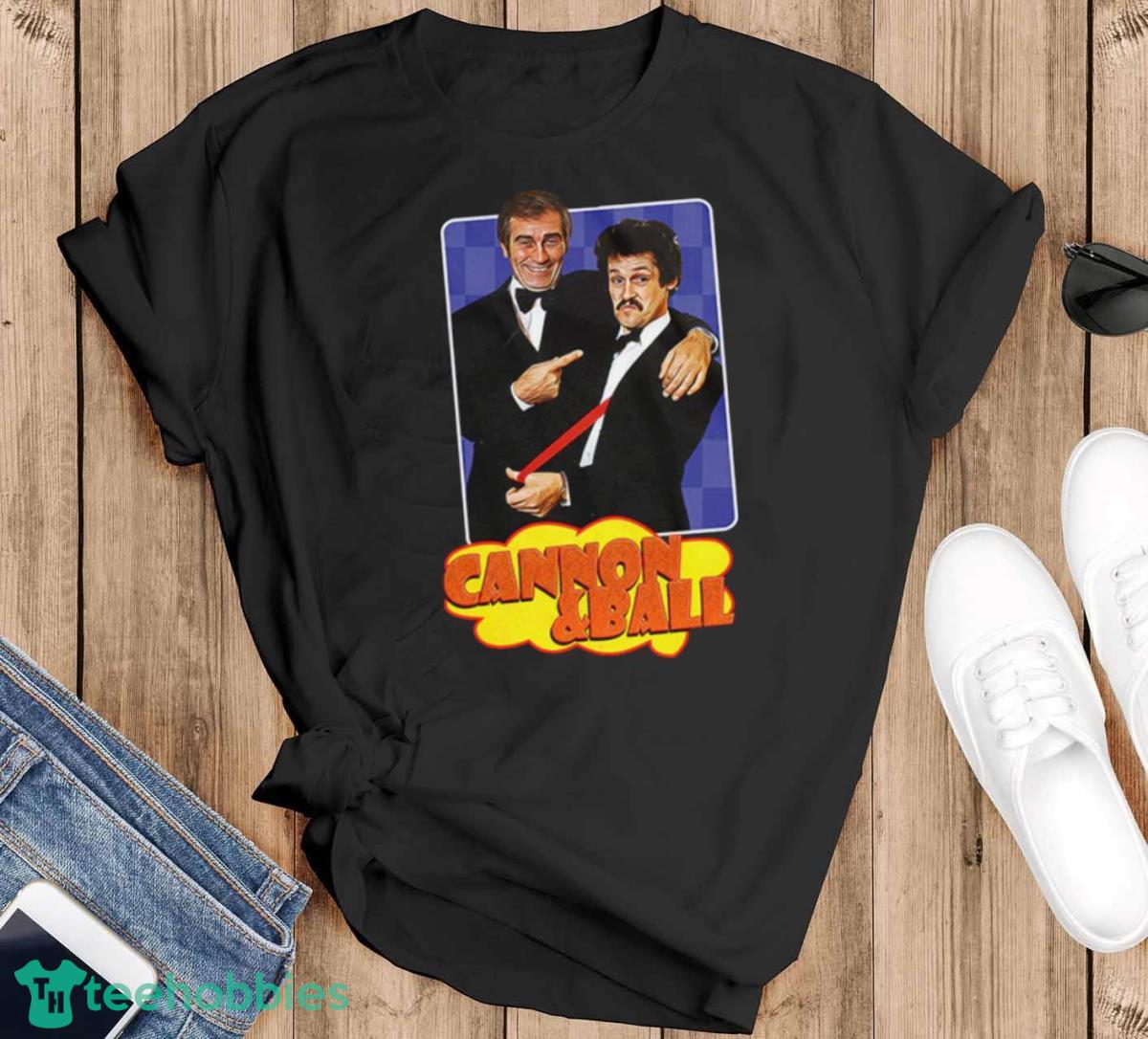 Cannon And Ball T Shirt - Black T-Shirt