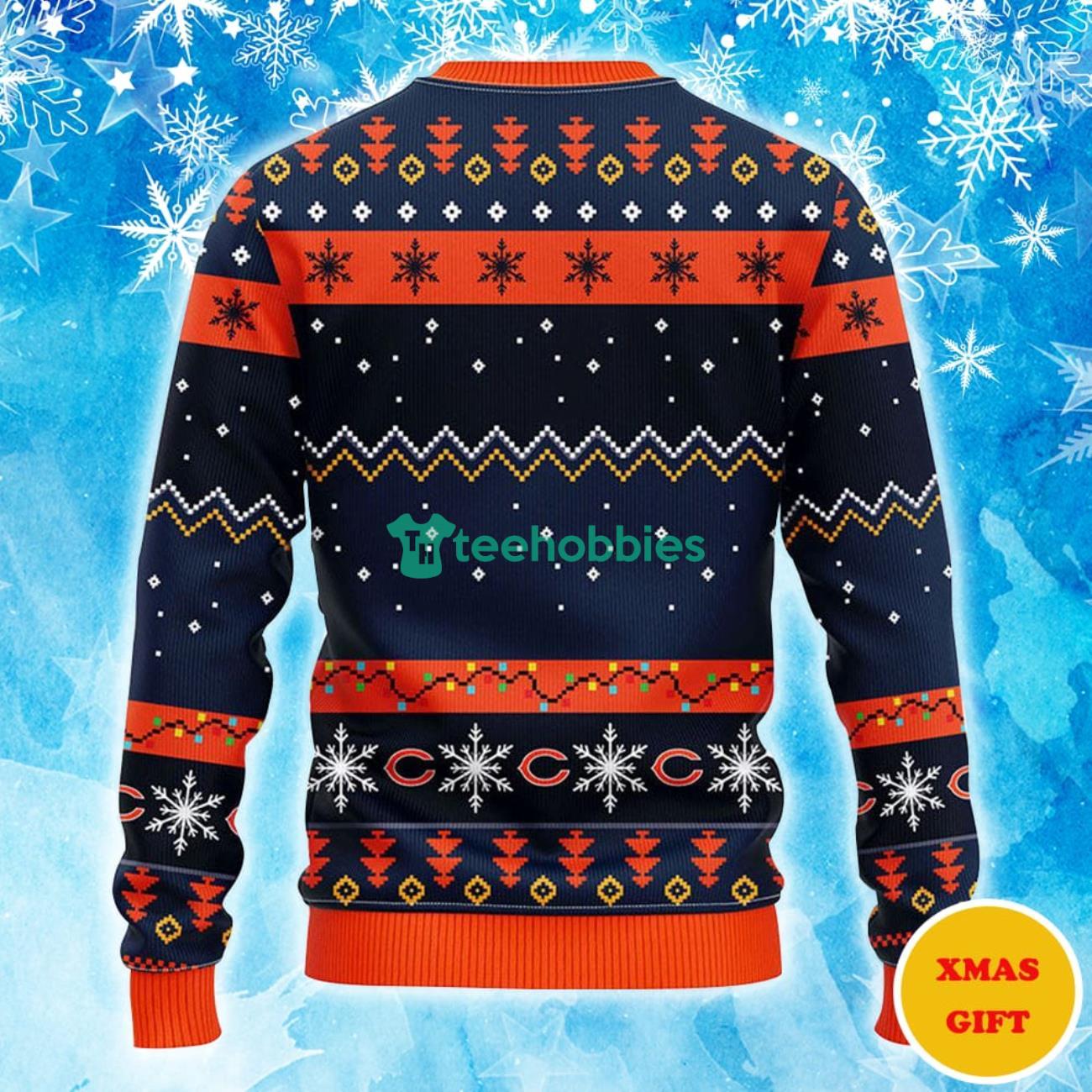 Chicago Bears HoHoHo Mickey Christmas AOP Sweater Product Photo 2