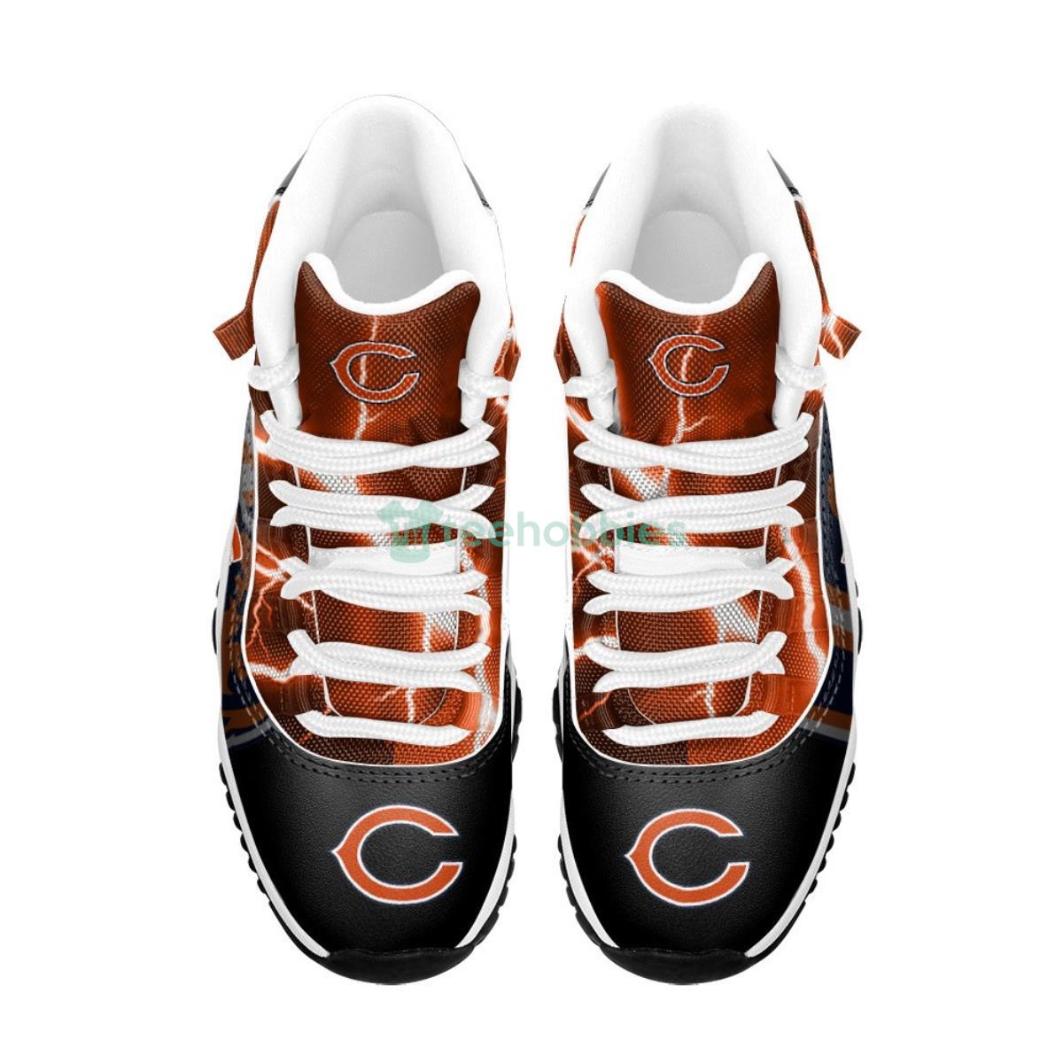 Chicago Bears Lightning Impressive Design Air Jordan 11 Shoes Product Photo 2