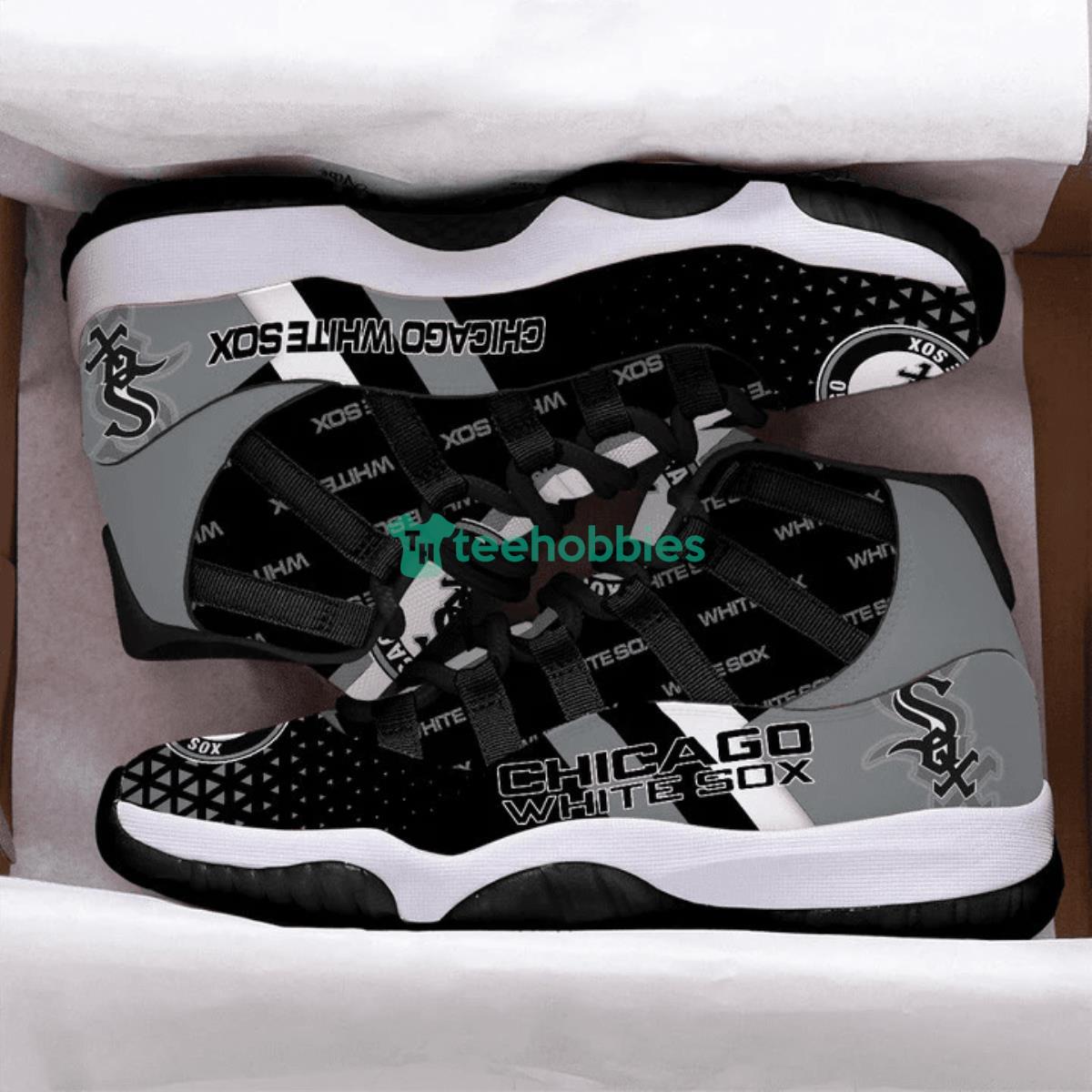 Chicago White Sox American Baseball Team Impressive Design Air Jordan 11 Shoes Product Photo 1