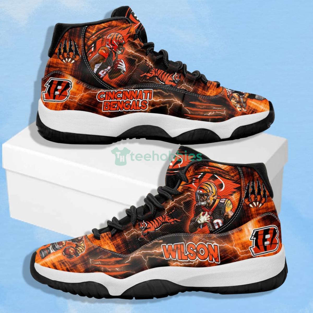 Cincinnati Bengals - Brandon Wilson Impressive Design Air Jordan 11 Shoes Product Photo 1