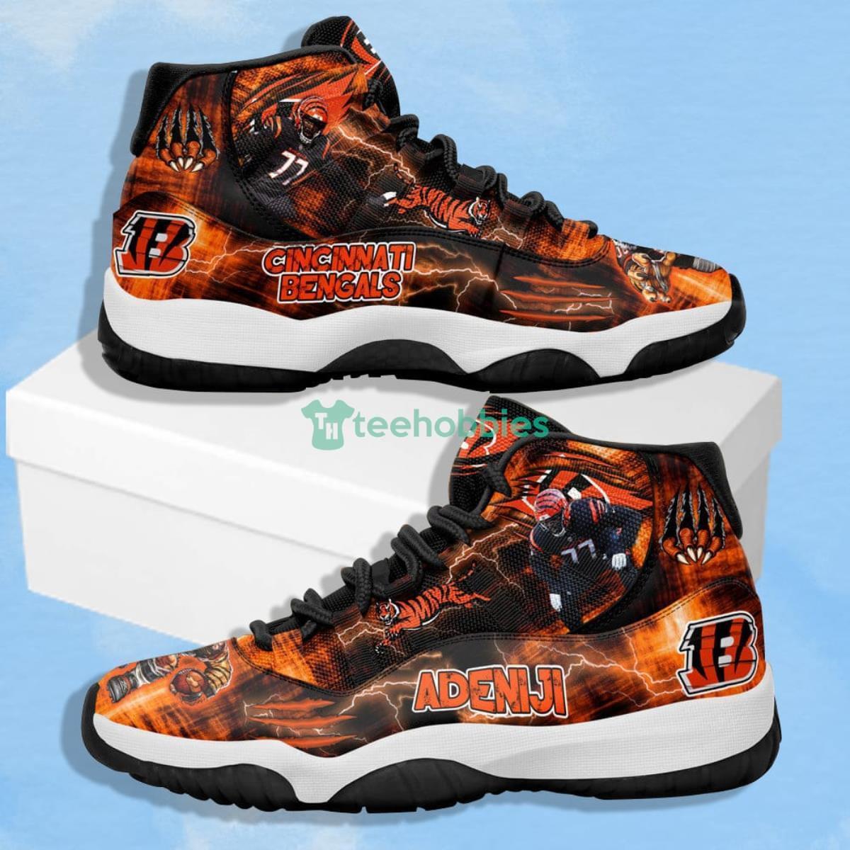 Cincinnati Bengals - Hakeem Adeniji Impressive Design Air Jordan 11 Shoes Product Photo 1