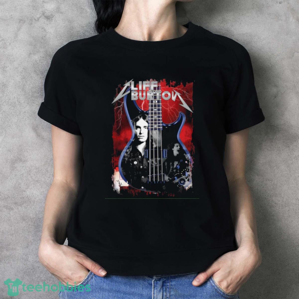 Cliff Burton T Shirt - Ladies T-Shirt