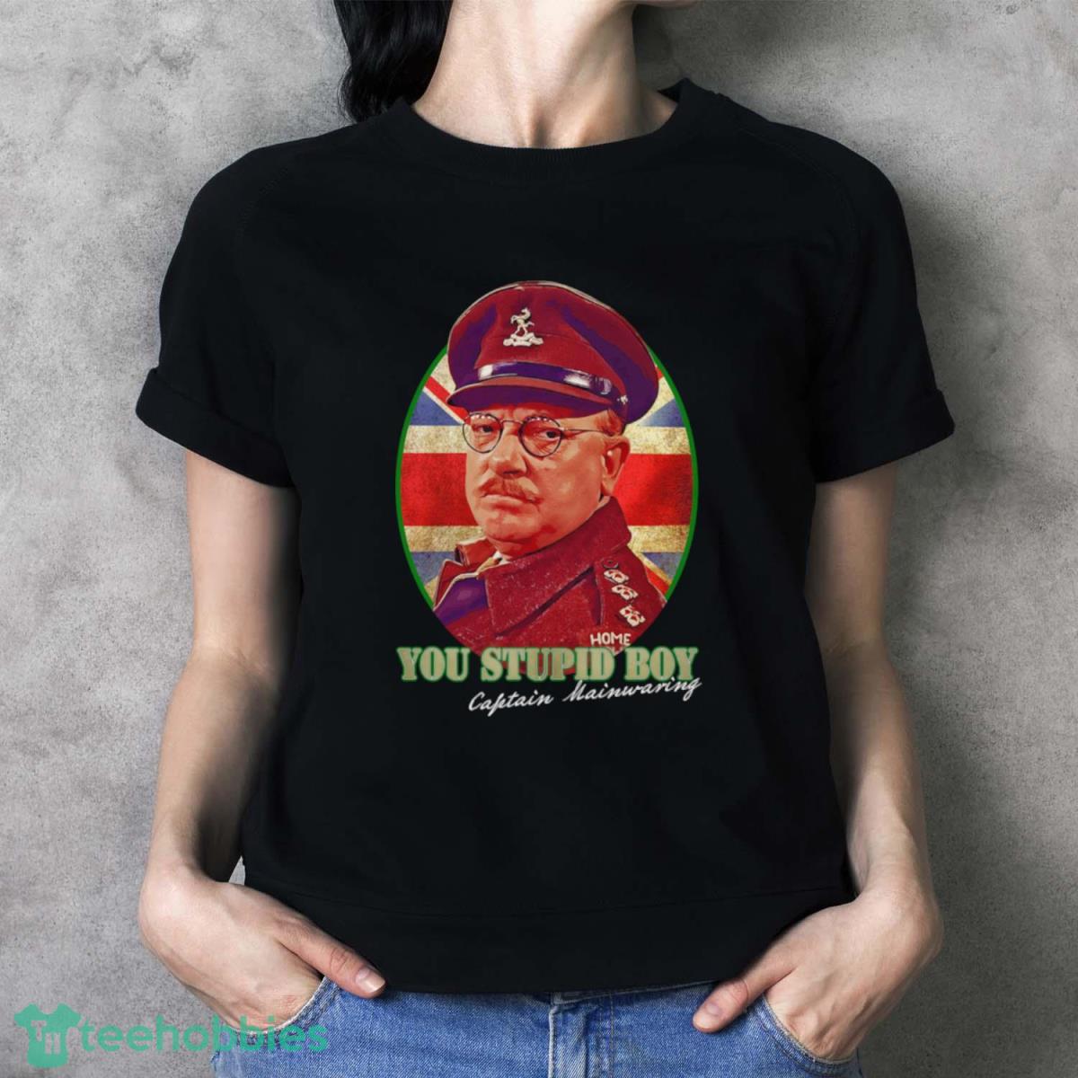 Dad’s Army Captain Mainwaring T Shirt - Ladies T-Shirt