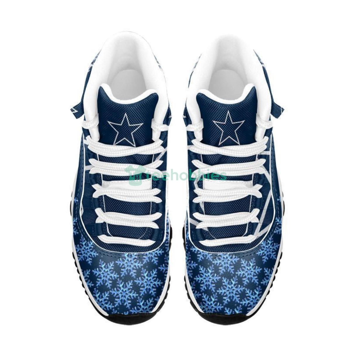 Dallas Cowboys American Impressive Design Air Jordan 11 Shoes For Fans Product Photo 2