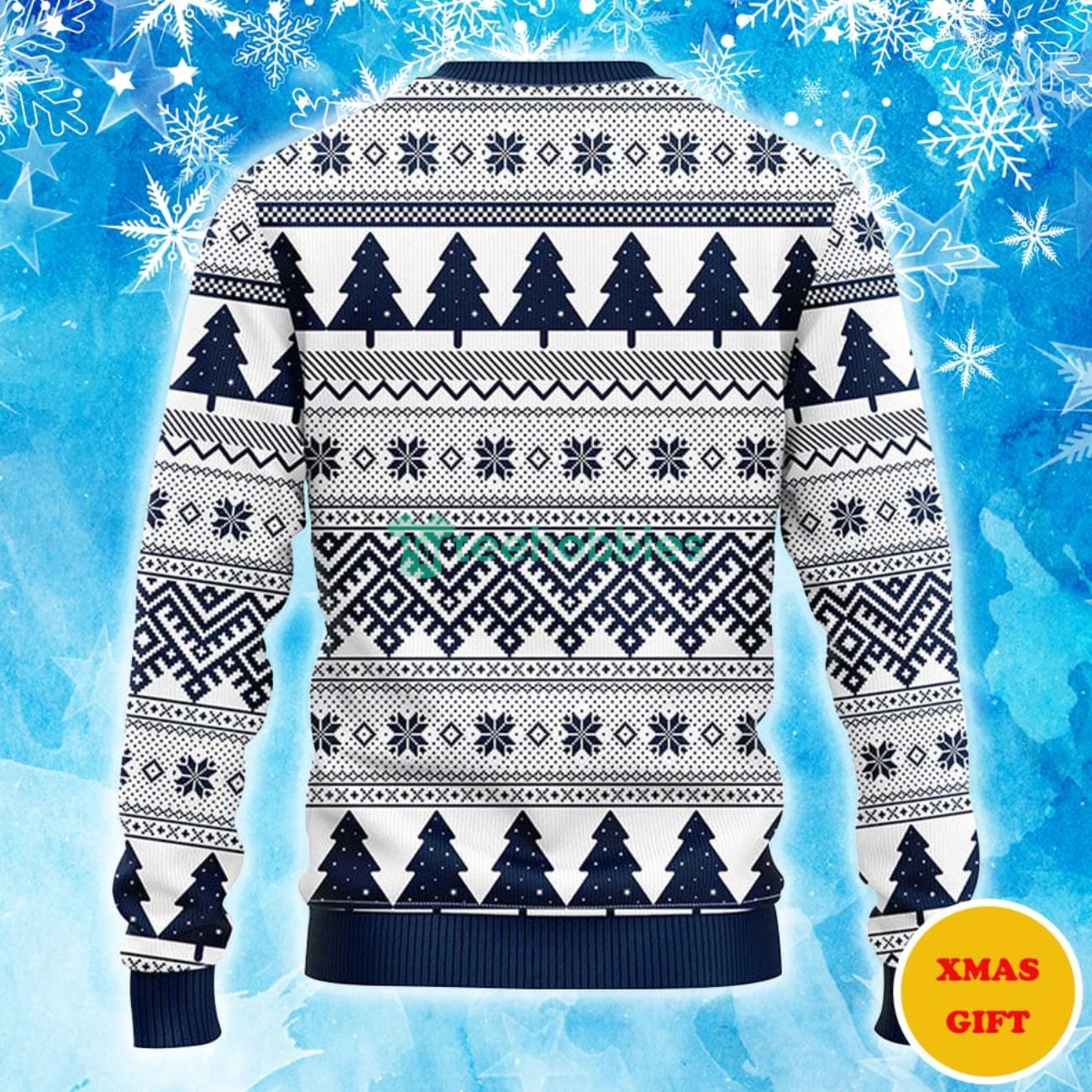 Dallas Cowboys Minion Christmas AOP Sweater Product Photo 2