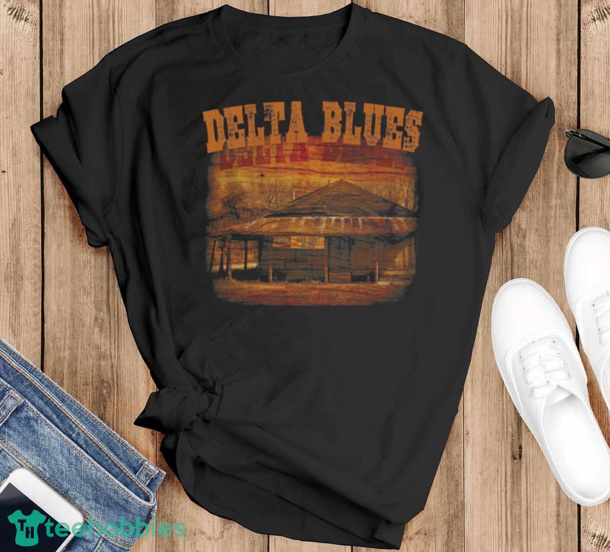 Delta Blues T Shirt - Black T-Shirt