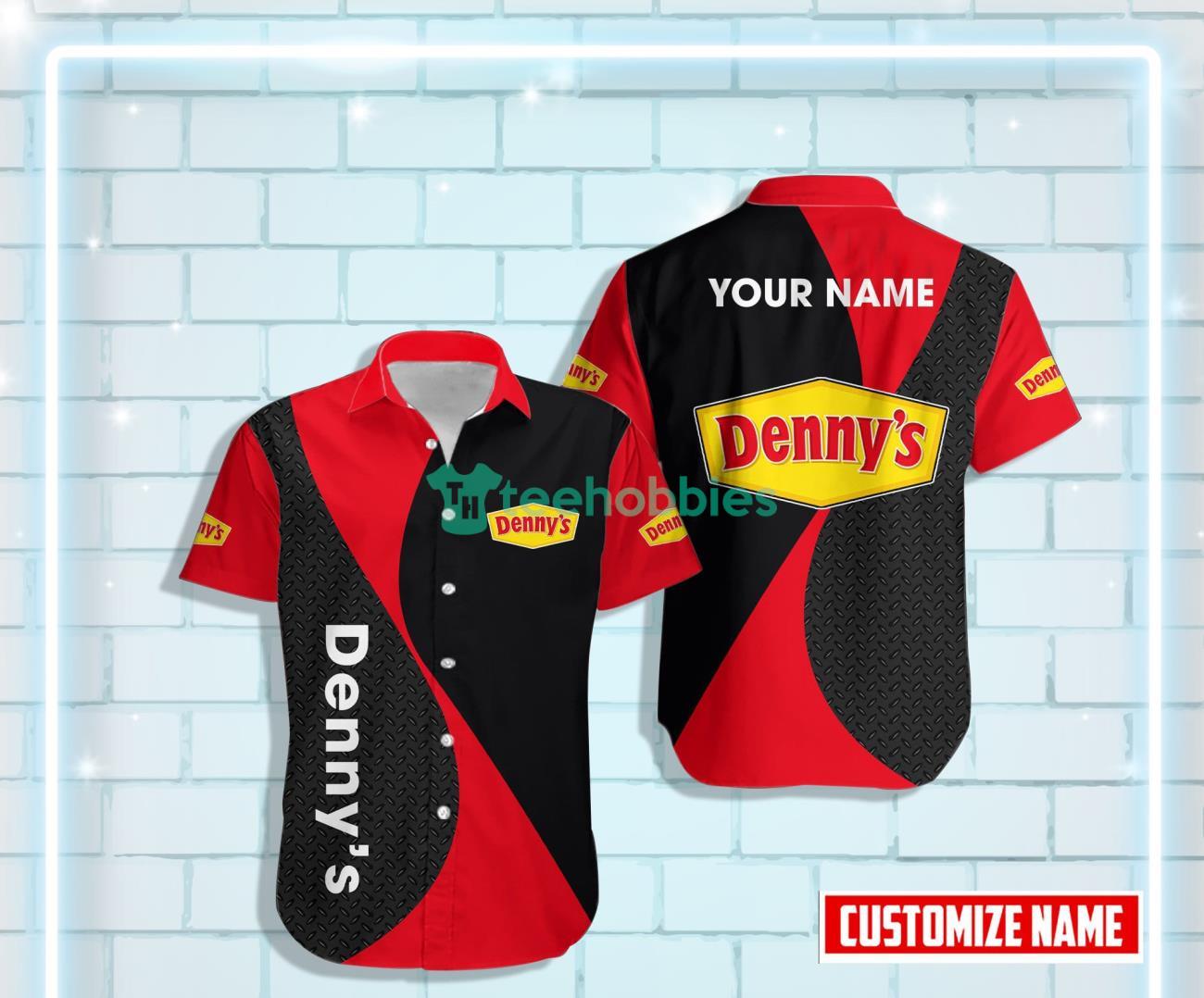 Denny's Custom Name Hawaiian Shirt New Model For Men Women image Denny's Custom Name Hawaiian Shirt New Model For Men Women Product Photo 1