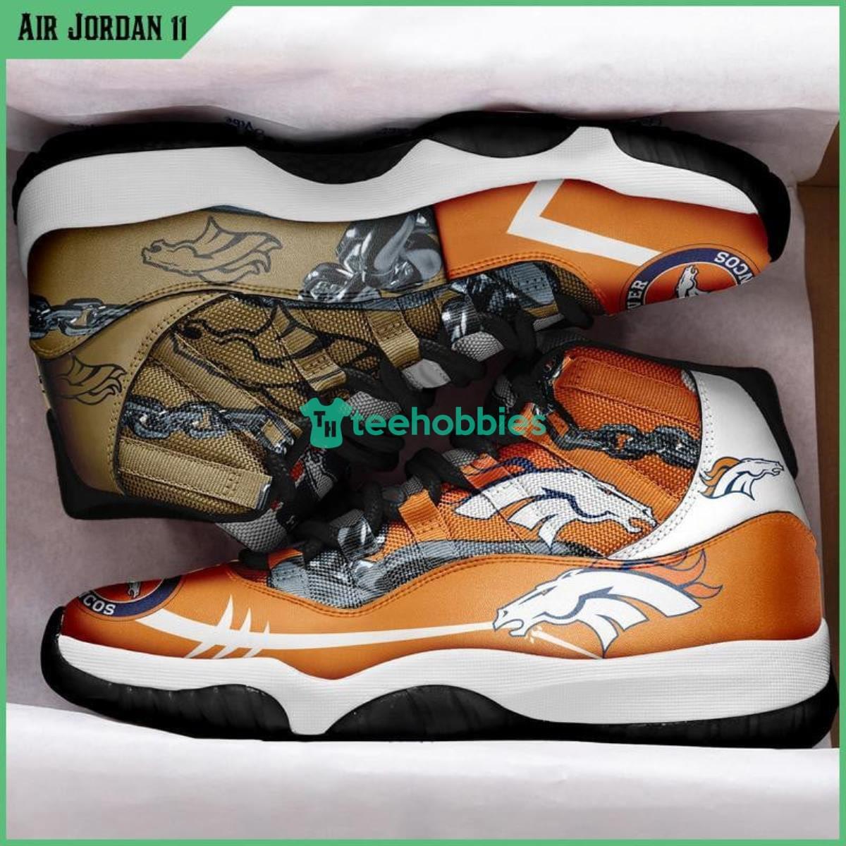 Denver Broncos Impressive Design Air Jordan 11 Shoes For Fans Product Photo 1
