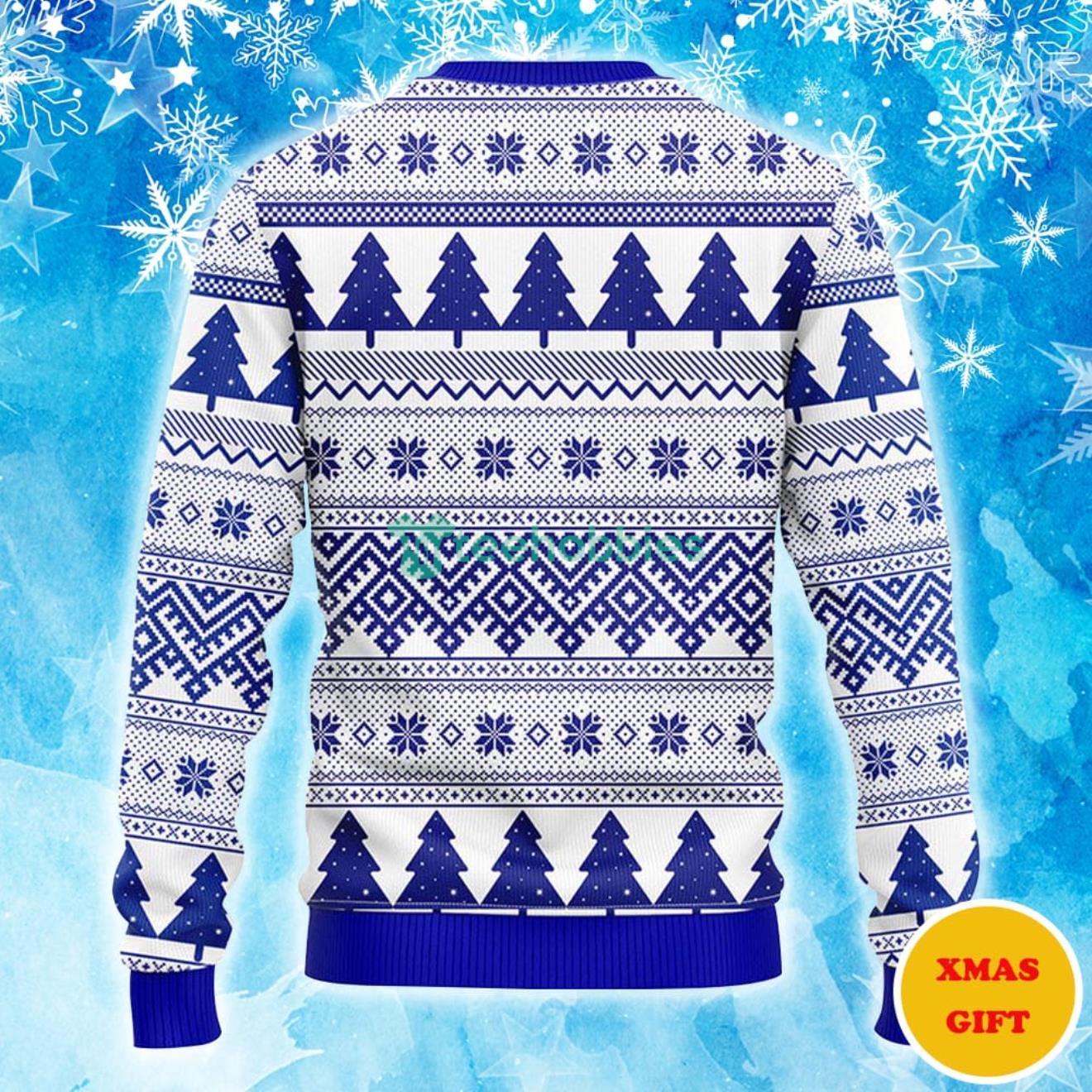 Duke Blue Devils Minion Christmas AOP Sweater Product Photo 2