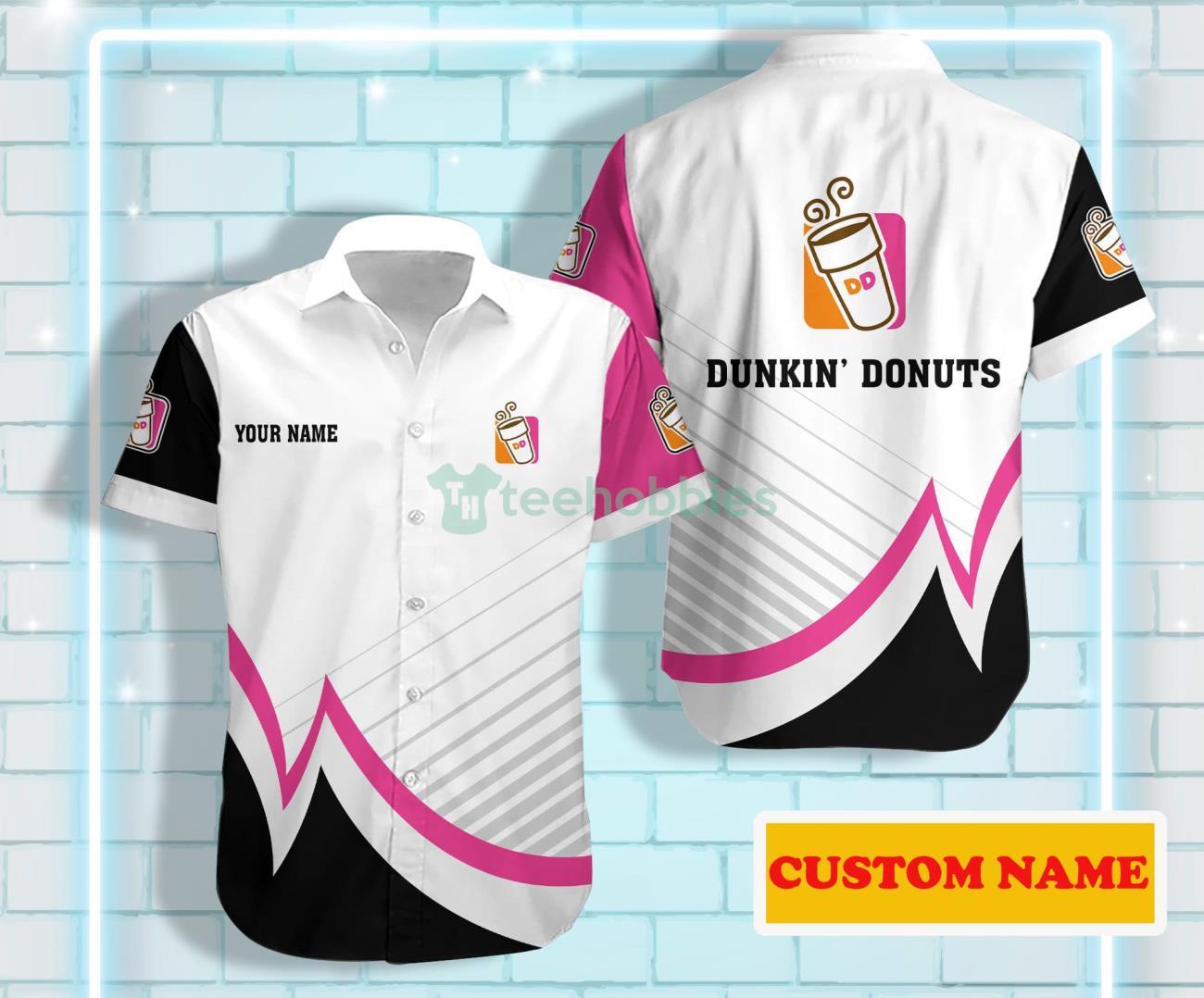 Dunkin’ Donuts Custom Name Hawaiian Shirt Product Photo 1
