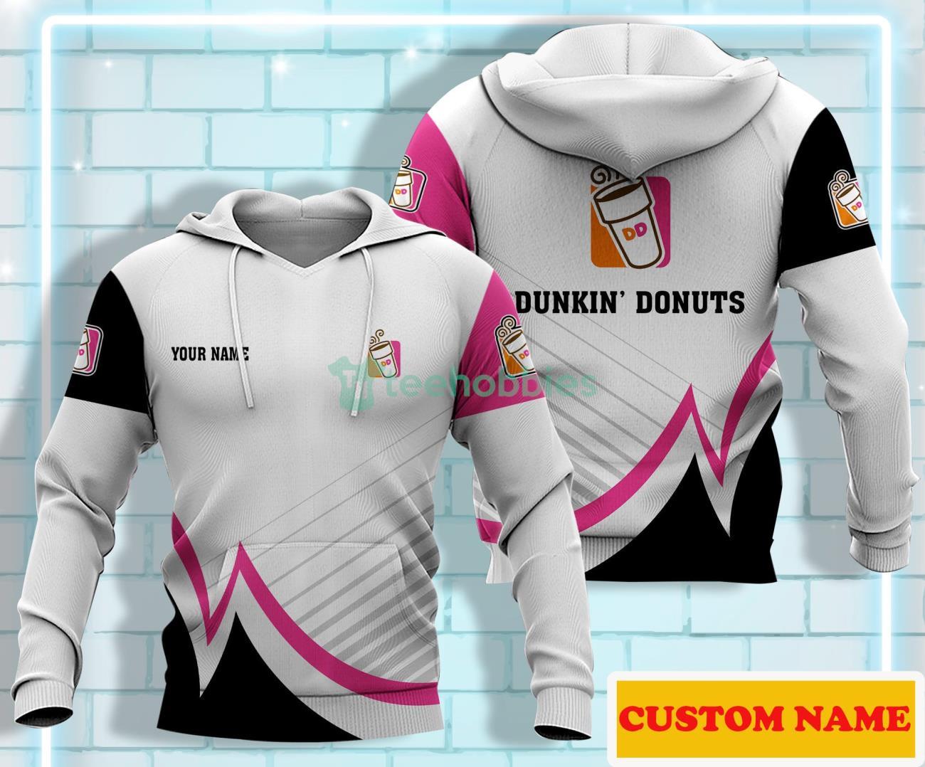 Dunkin’ Donuts Custom Name Hoodie For Men Women Product Photo 1