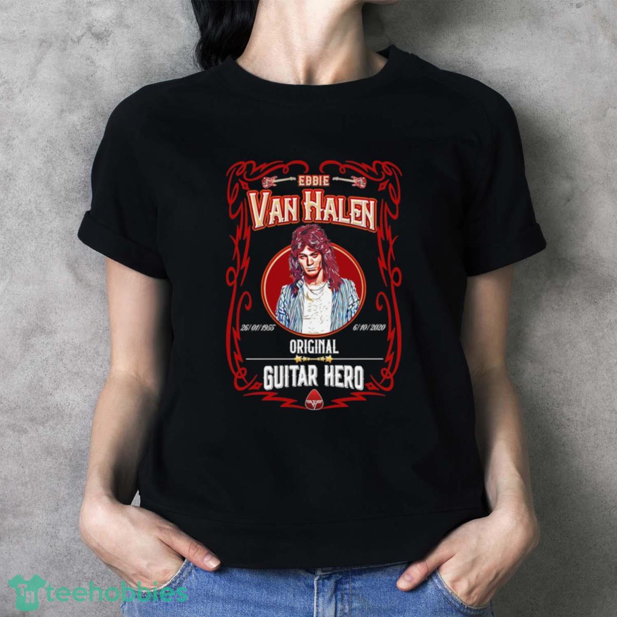 Eddie Van Halen T Shirt - Ladies T-Shirt