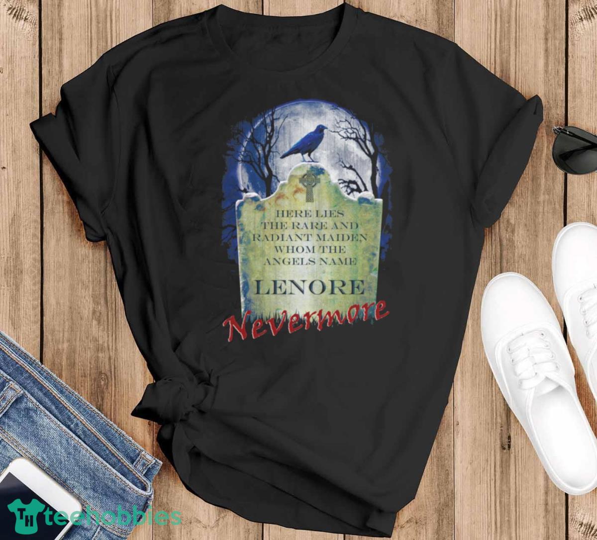 Edgar Allan Poe’s The Raven T Shirt - Black T-Shirt