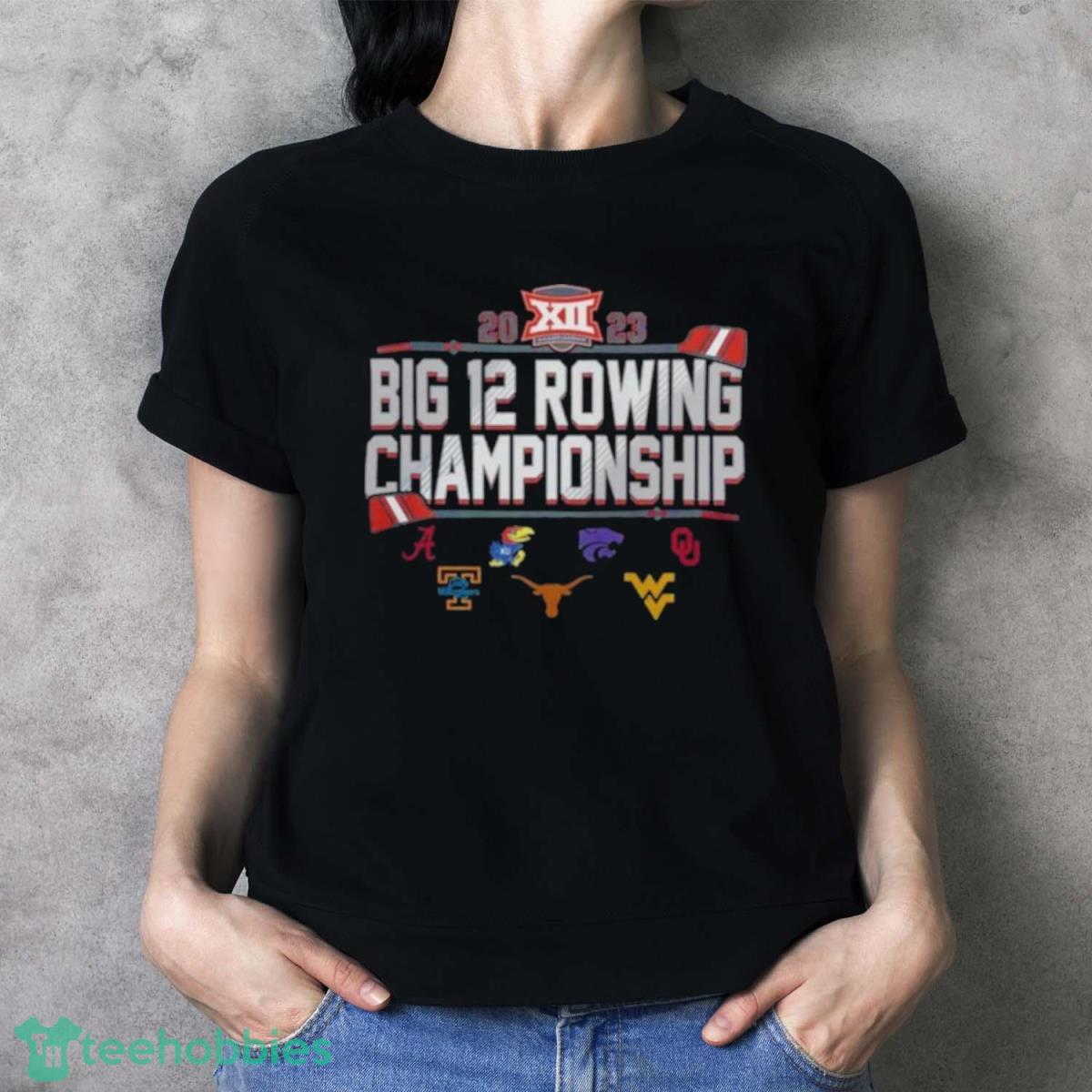 Event 1 Team Store Big 12 Rowing Championship 2023 T Shirt - Ladies T-Shirt