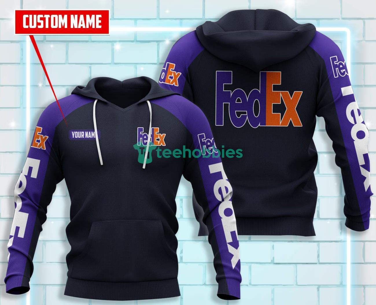 FEDEX Custom Name Hoodie For Men Women Product Photo 1