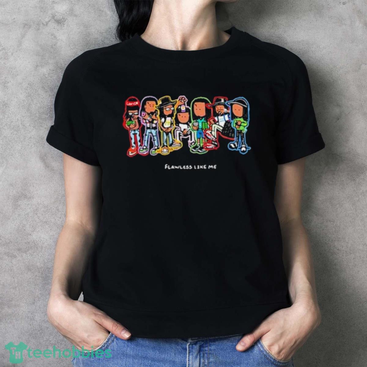 Flawless Like Me Lucki Art Design T Shirt - Ladies T-Shirt