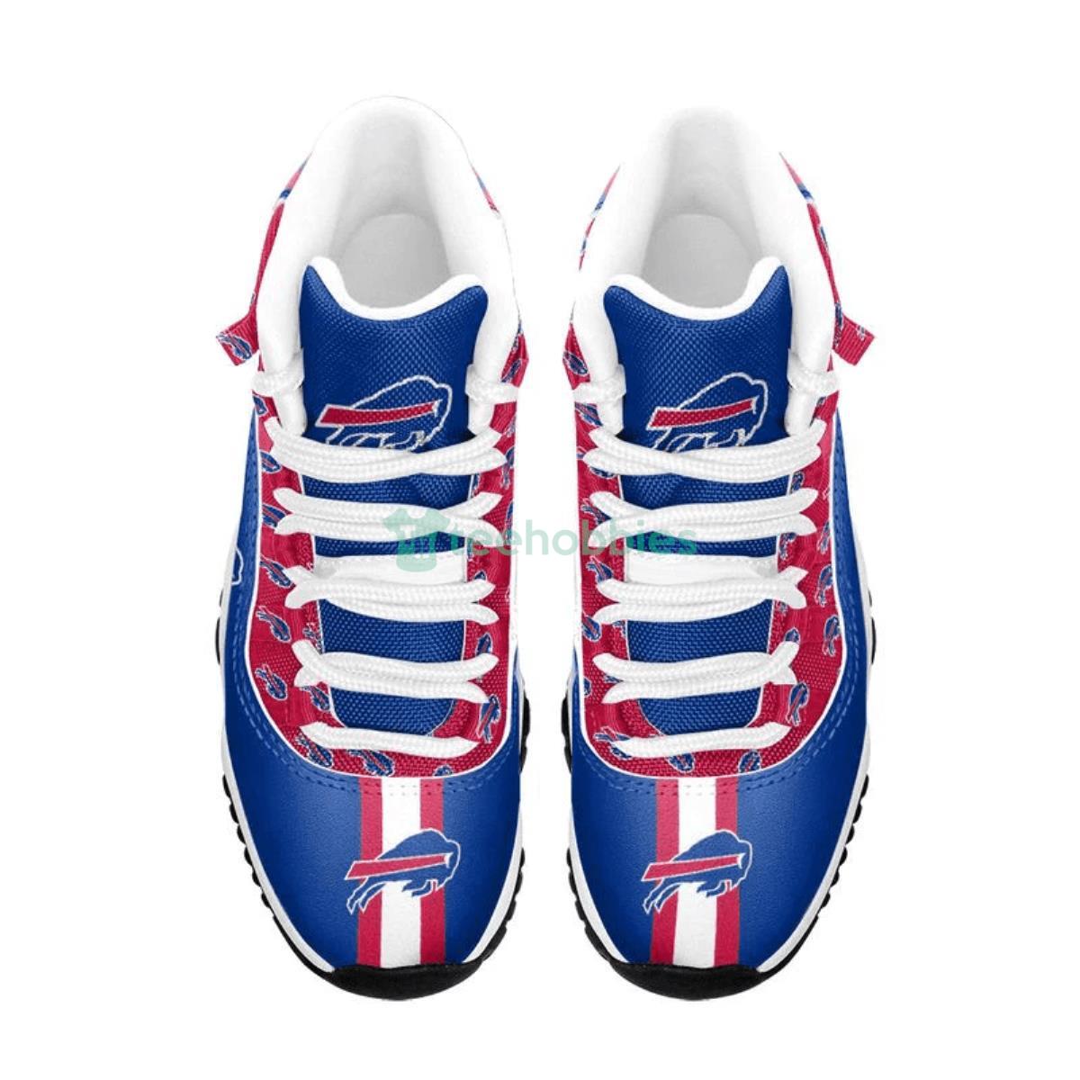 Football Team Buffalo Mens And Womens Air Jordan 11 Shoes Product Photo 2