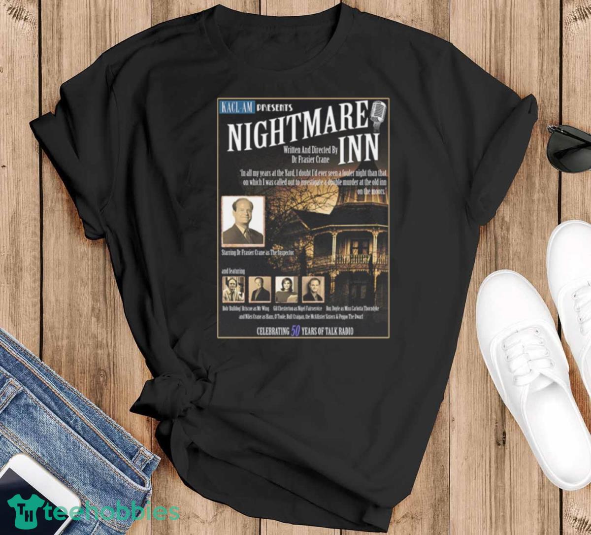 Frasier Crane’s Nightmare Inn T Shirt - Black T-Shirt