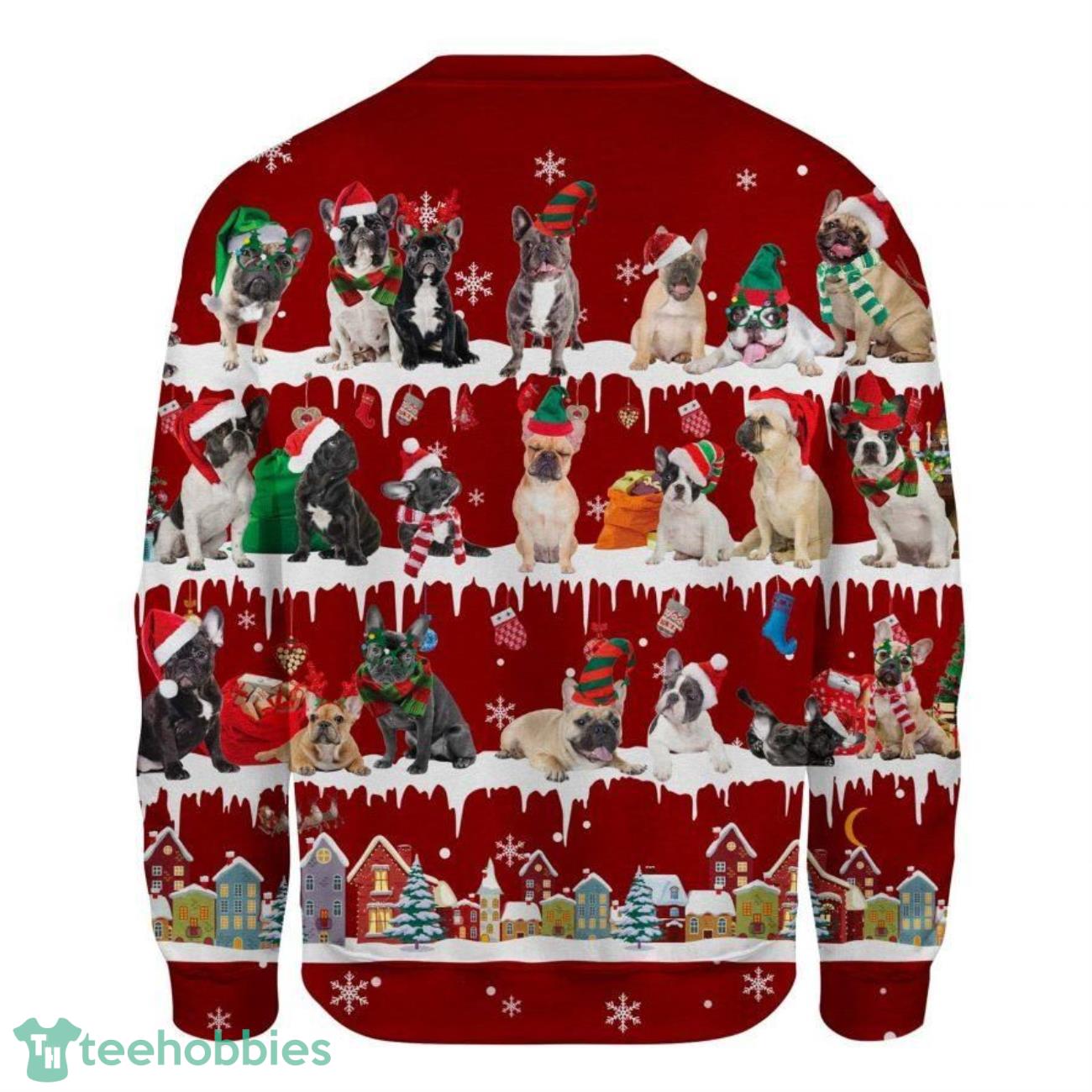 French Bulldog Christmas Sweater Xmas Gift For Dog Lovers Product Photo 2