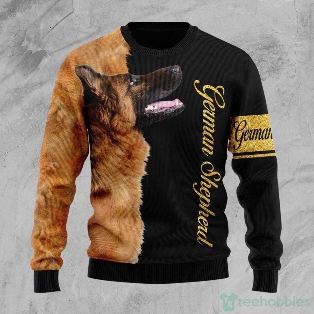 German Shepherd Dog Ugly Sweater Best Gift For Christmas Product Photo 1