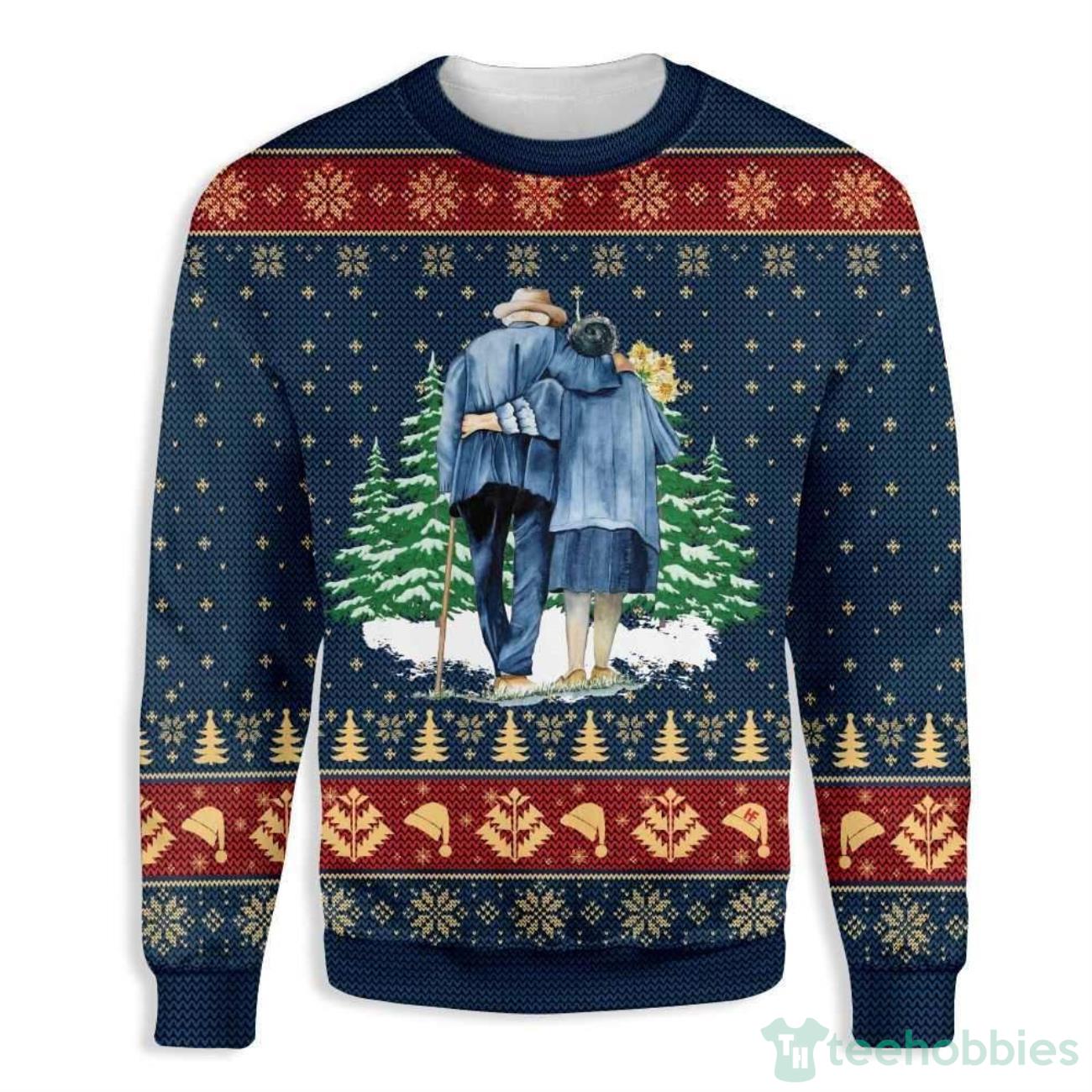 God Sent Me My Wife Ugly Sweater For Christmas Product Photo 1
